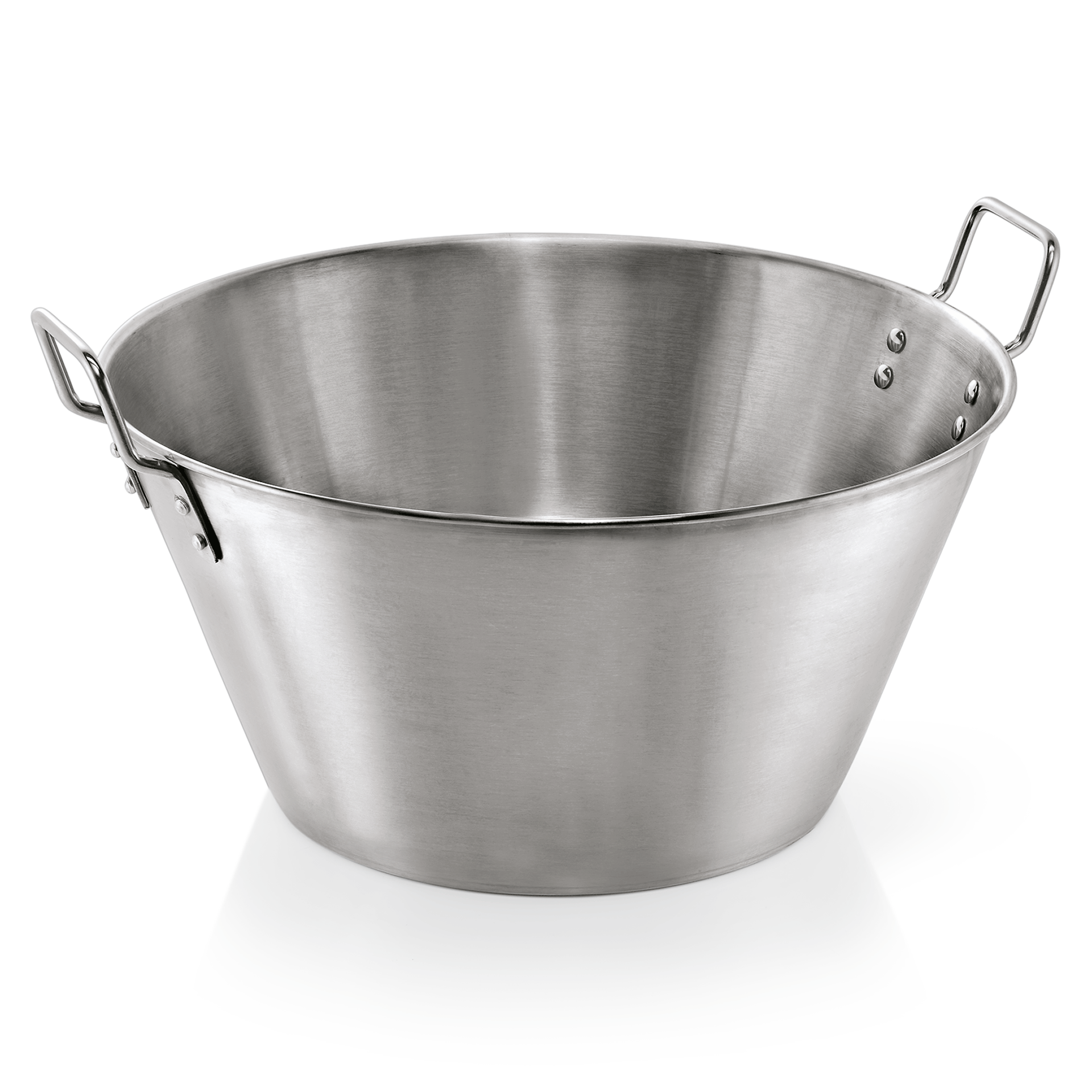 WAS Germany Schüssel, Chromnickelstahl, Silber, Inhalt: 30L, Durchmesser: 50cm, Höhe: 25,5cm (1710500)