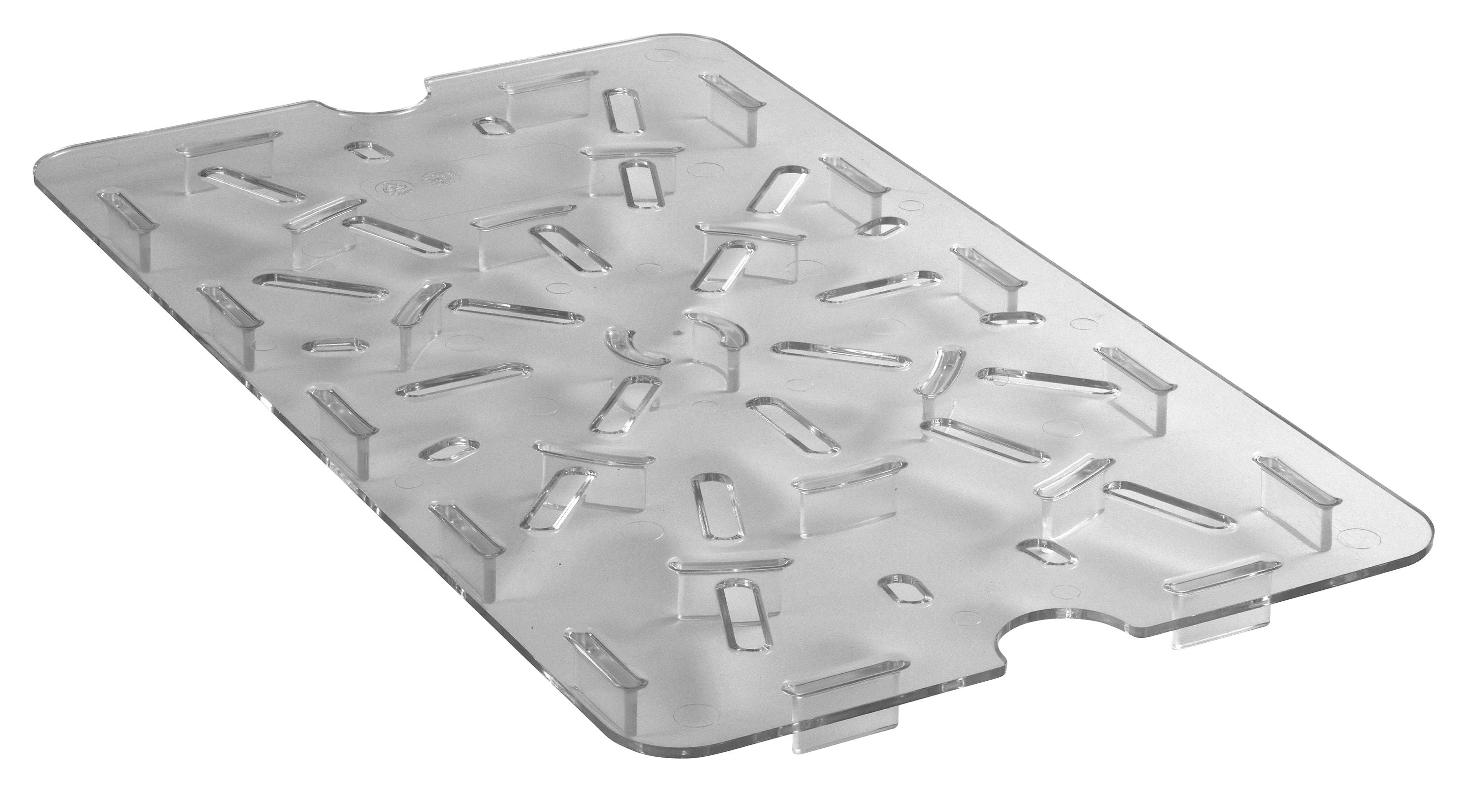 Cambro Camwear® Polycarbonat Abtropfplatten für Vorratsbehälter 460 x 660 mm, 6 Stück im Karton - 1826DSCW135