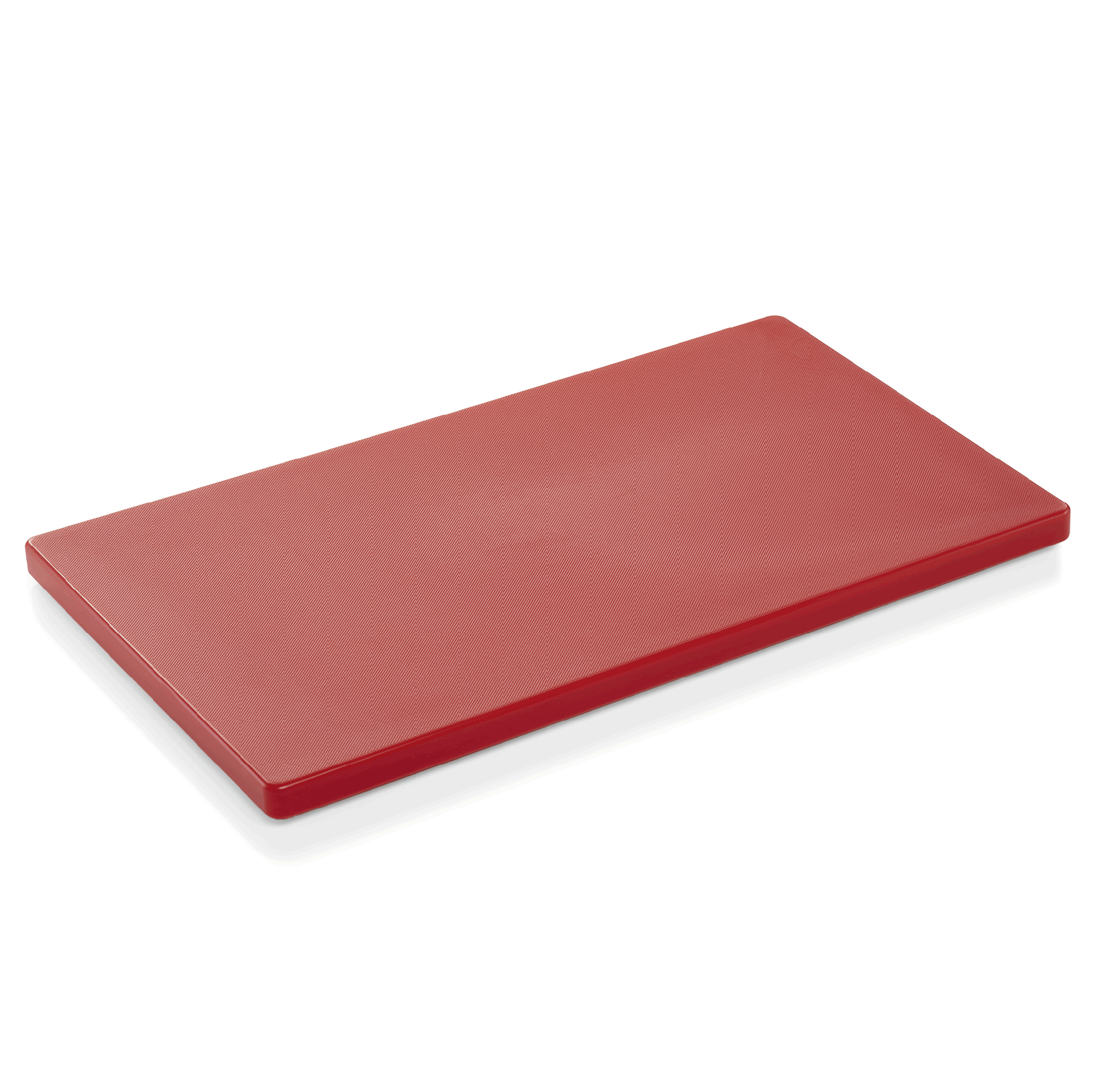 WAS Germany HACCP Schneidbrett, Polyethylen, Rot, Serie: HACCP CHOPPING BOARDS, 60x40x2cm (1830601)