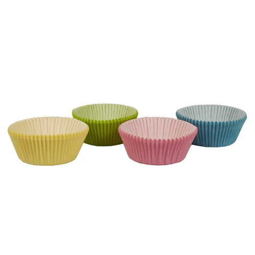 Papstar 24x 60 Backförmchen Ø 5 cm · 2,5 cm farbig sortiert