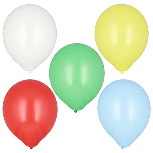 Papstar 120x Luftballons, Latex, Bunt, Durchmesser: 32cm
