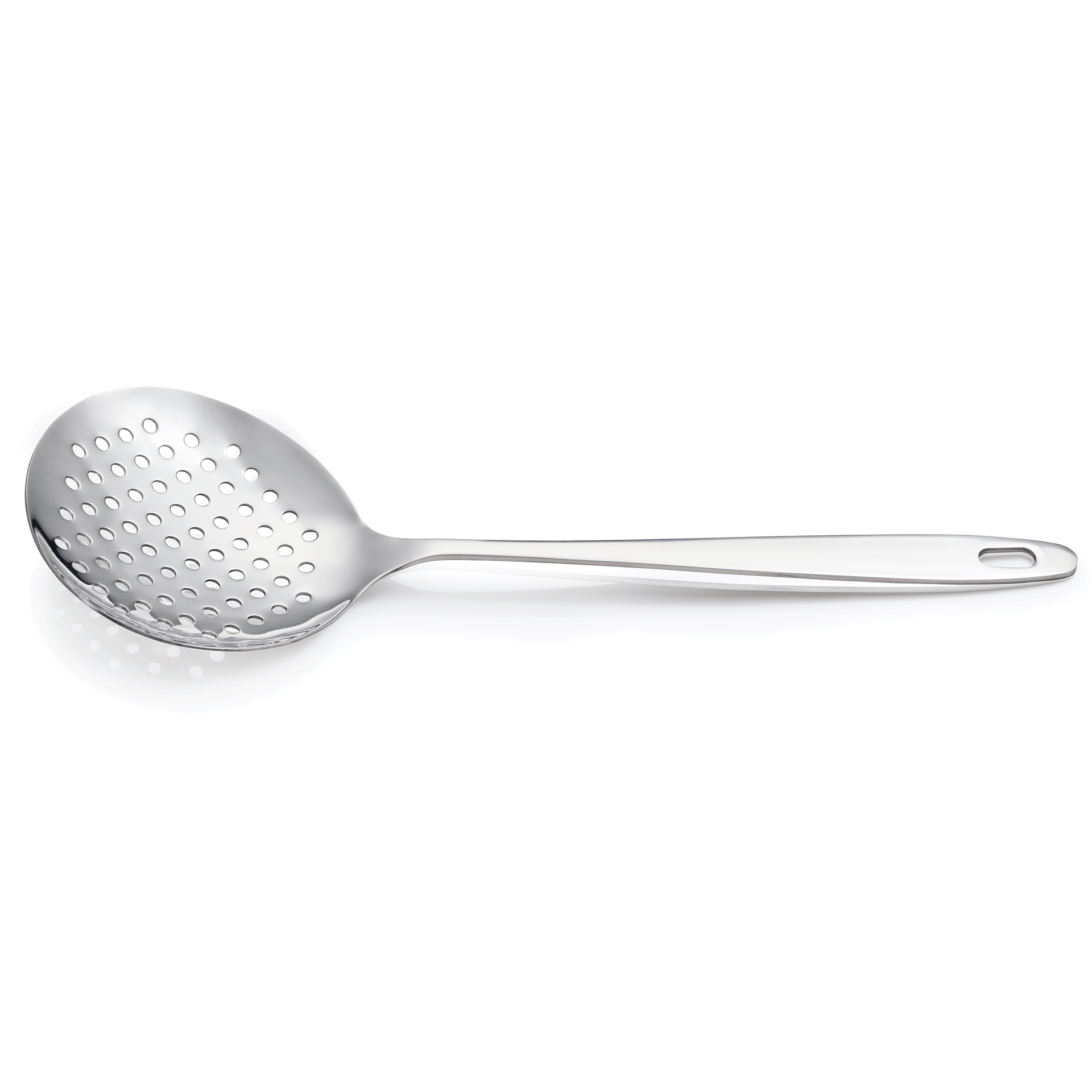 WAS Germany Schaumlöffel (Mit Aufhängeöse), Edelstahl, Durchmesser: 11cm, Länge: 32,5cm (1879110)