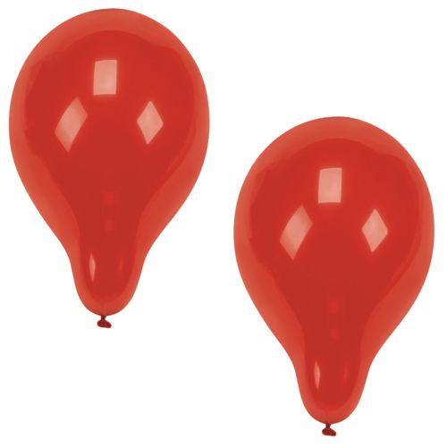 Papstar 5x 100 Luftballons Ø 25 cm rot
