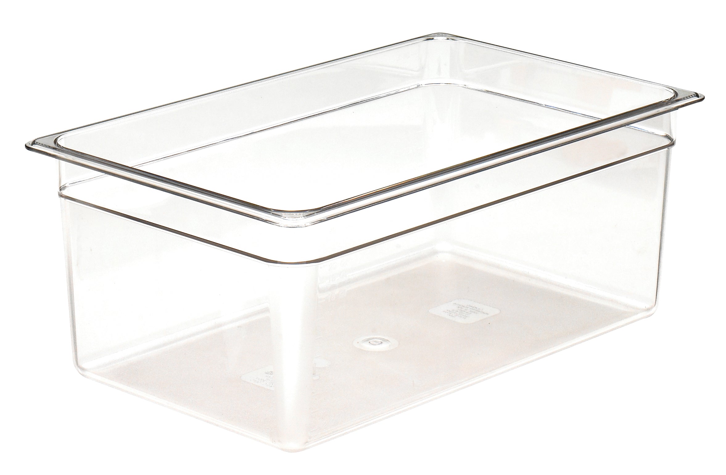 Cambro Camwear® Polycarbonat Gastronorm GN-Behälter GN1/1-200mm, Durchsichtig, 6 Stück im Karton - 18CW135