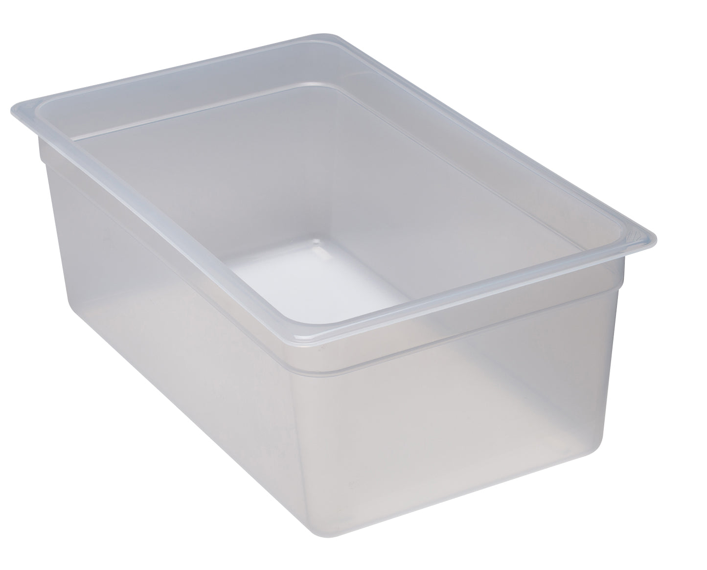 Cambro Lichtdurchlässige Polypropylen Gastronorm GN-Behälter GN1/1-200, 6 Stück im Karton - 18PP190