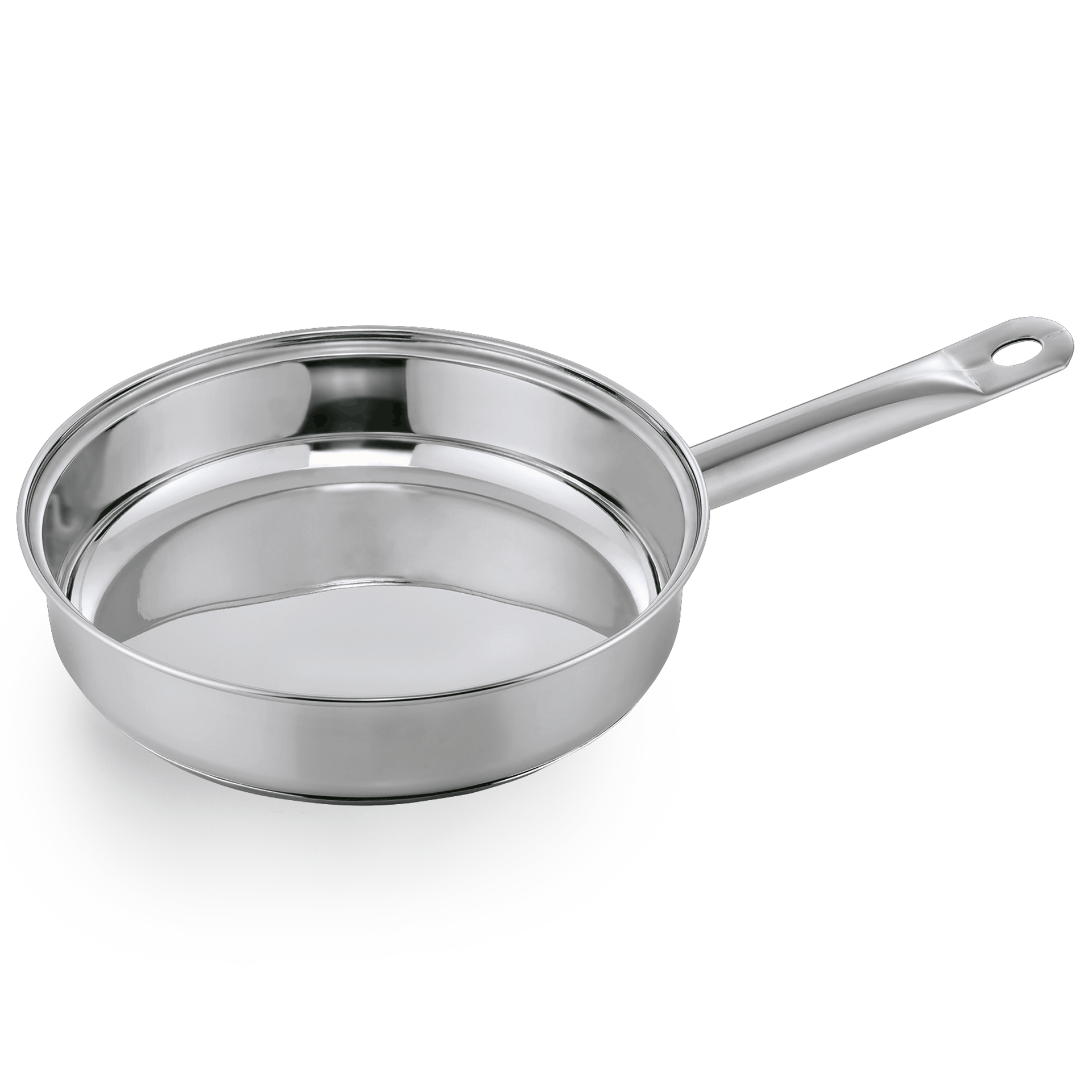 WAS Germany Pfanne, Chromnickelstahl, Serie: COOKWARE 19, Durchmesser: 24cm (1909240)