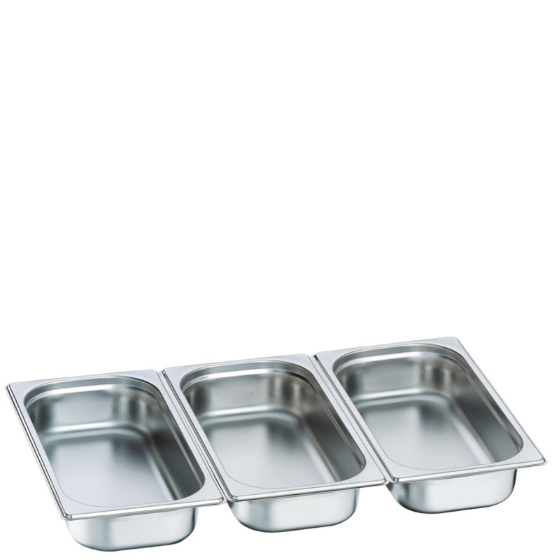 WMF GN-Behälter (1/3), Edelstahl, 32,5x17,5cm, Höhe: 6,5cm