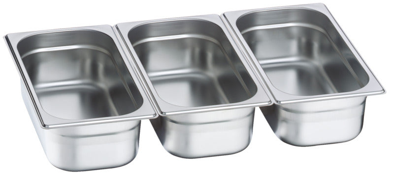 WMF GN-Behälter (1/3), Edelstahl, 32,5x17,5cm, Höhe: 10cm