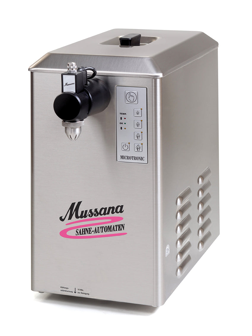 Mussana Sahnemaschine 6-Liter "LADY", 230V/50Hz