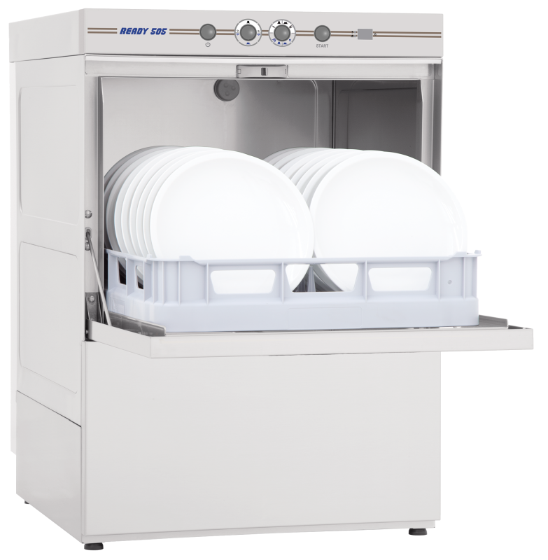 KBS Geschirrspülmaschine Ready (505 APE) mit Ablaufpumpe und Wasserenthärter, 230W, 575x605x820mm