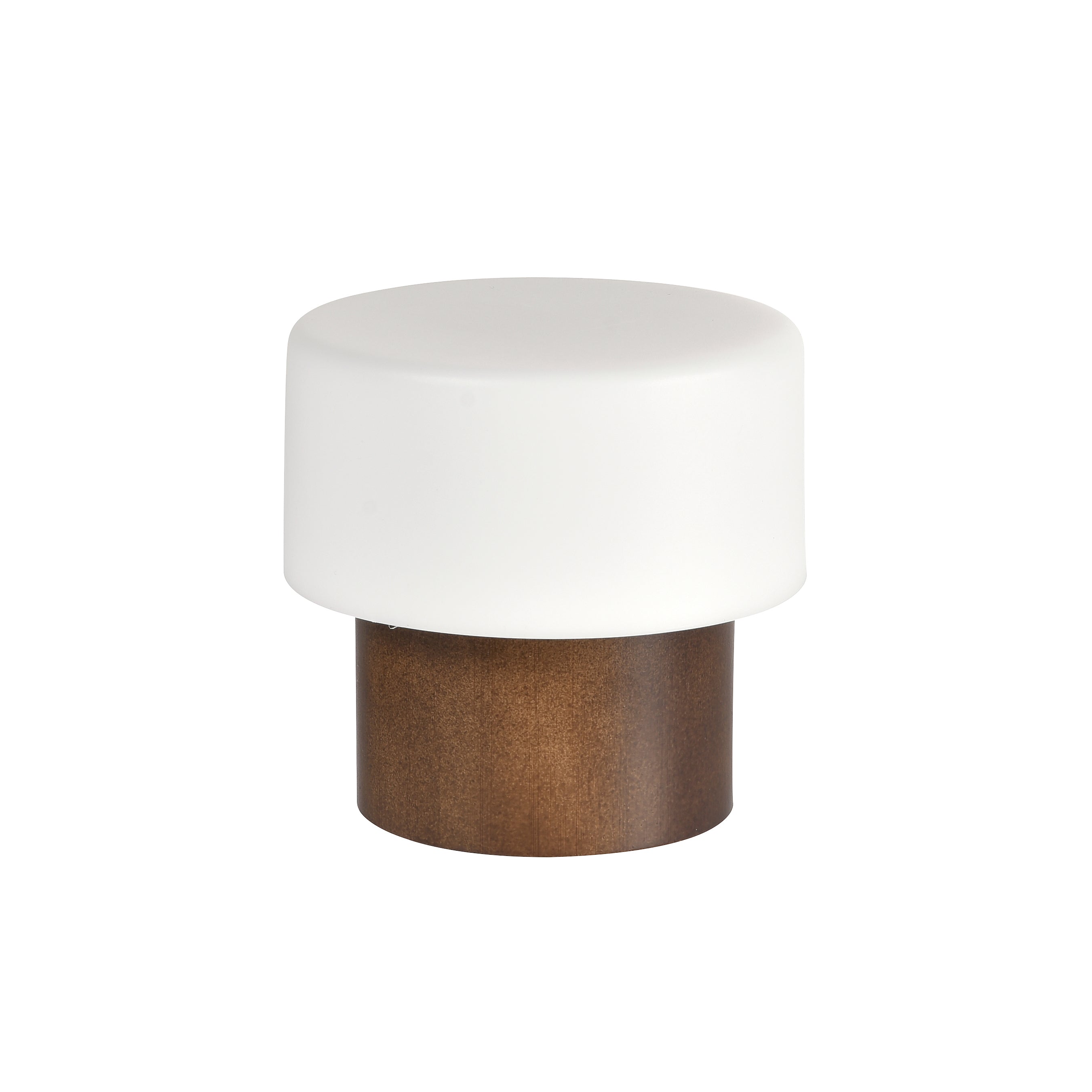 Duni LED Leuchte Sister Bambus 11 x 11 cm Braun, 4 Stk/Krt (4 x 1 Stk)