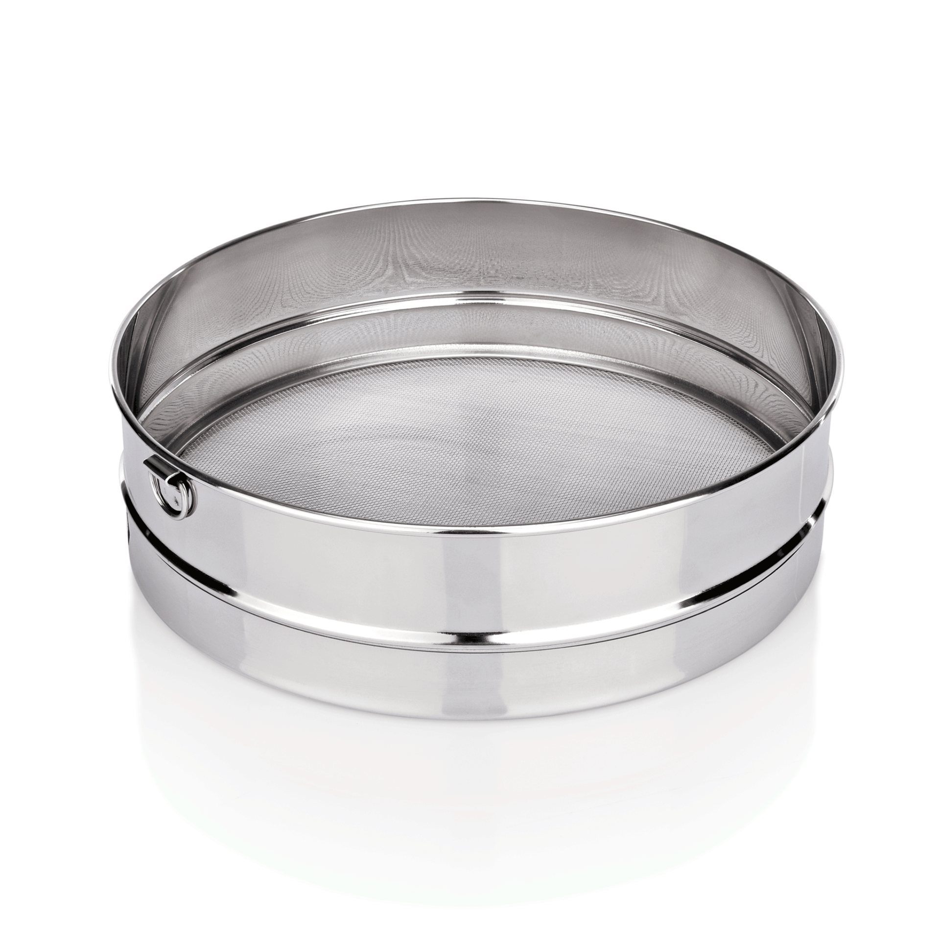 WAS Germany Mehlsieb, Chromnickelstahl, Durchmesser: 25cm, Höhe: 7cm (2070250)