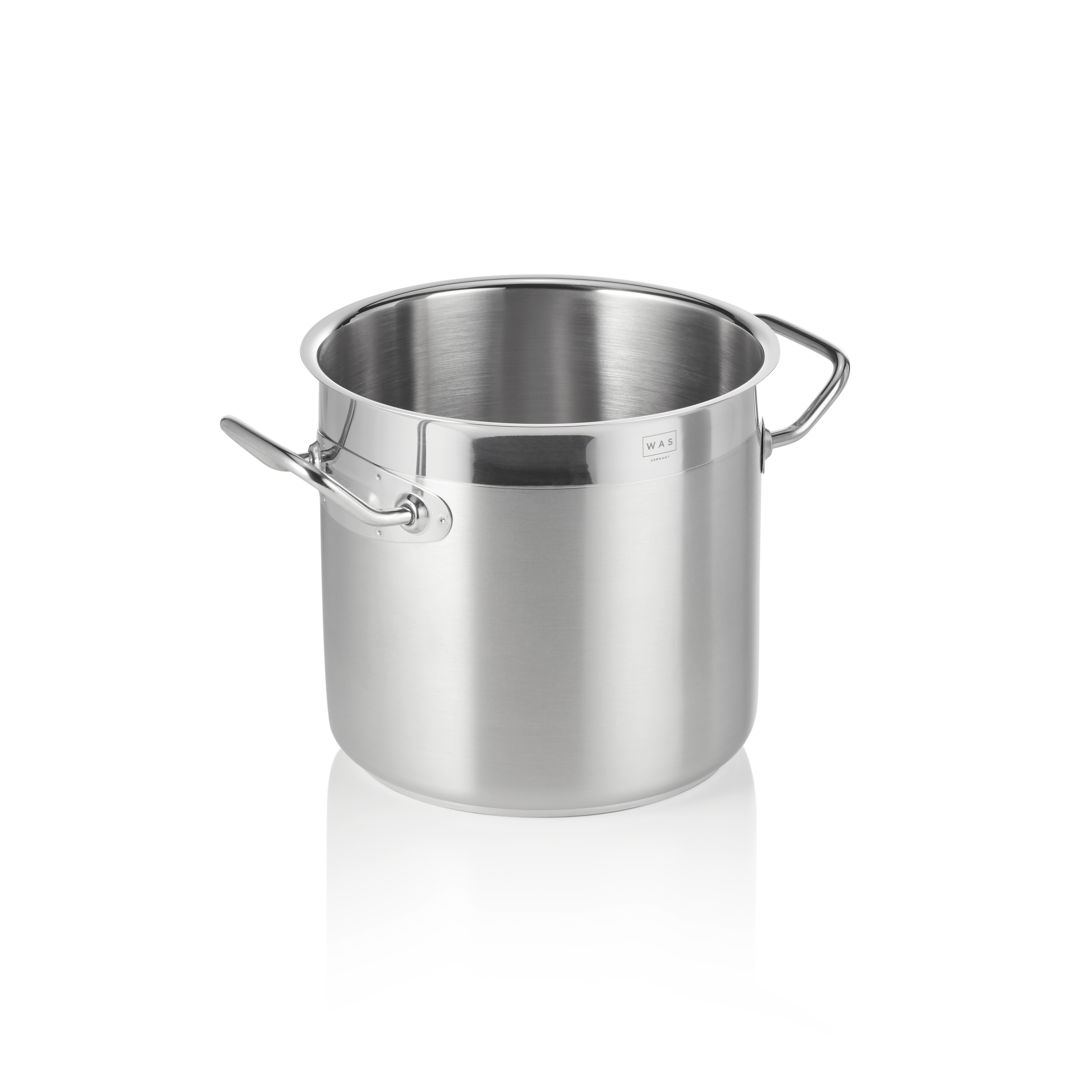 WAS Germany Suppentopf, Chromnickelstahl, Serie: COOKWARE 21, Inhalt: 6L, Durchmesser: 20cm, Höhe: 19,5cm (2101200)