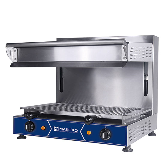 Mastro Elektro-Liftsalamander, Edelstahl, 3kW, 230V, 600x500x540mm