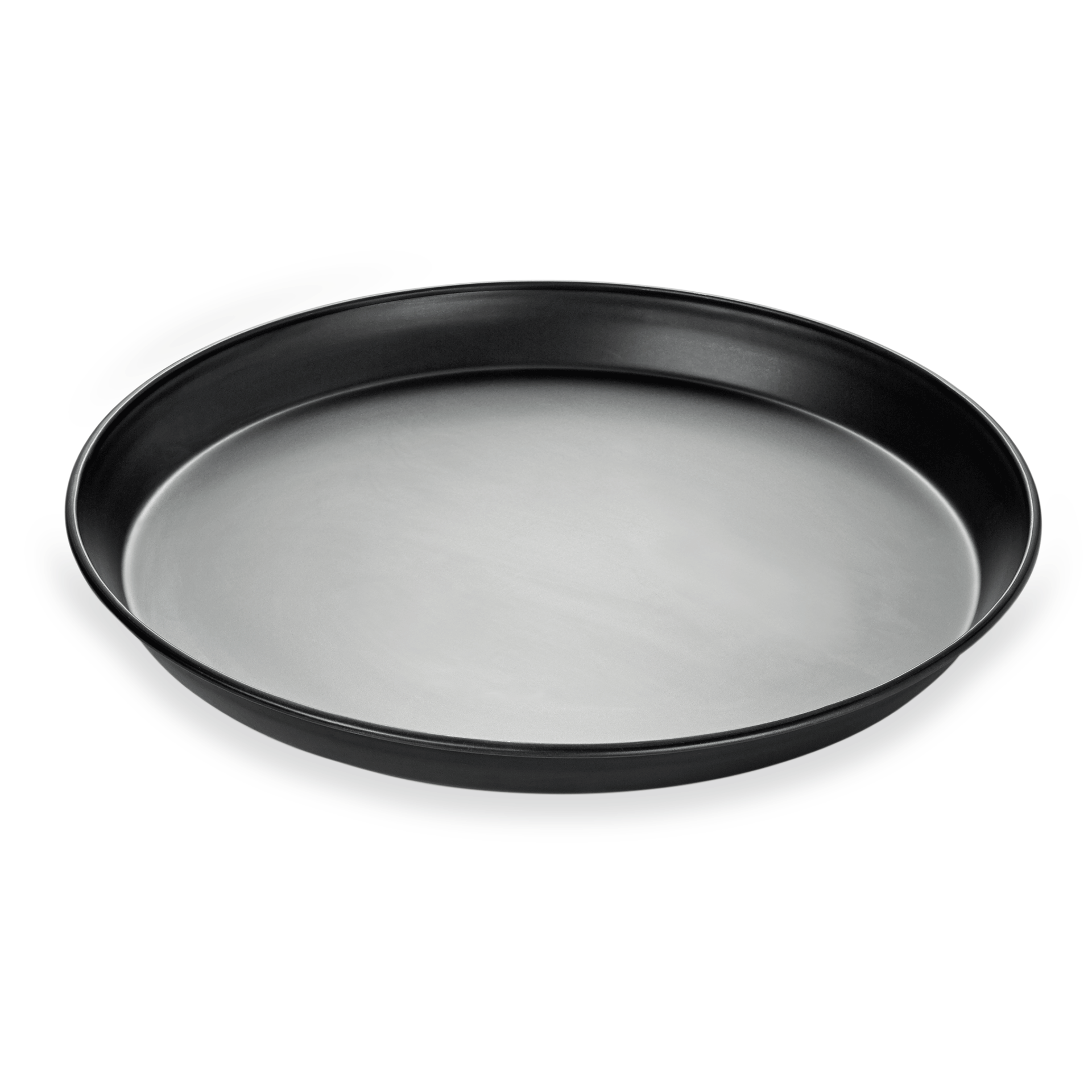 WAS Germany 10x Pizzablech (Mit bordiertem Rand),Blaublech, Schwarz, Durchmesser: 32cm (2290320)