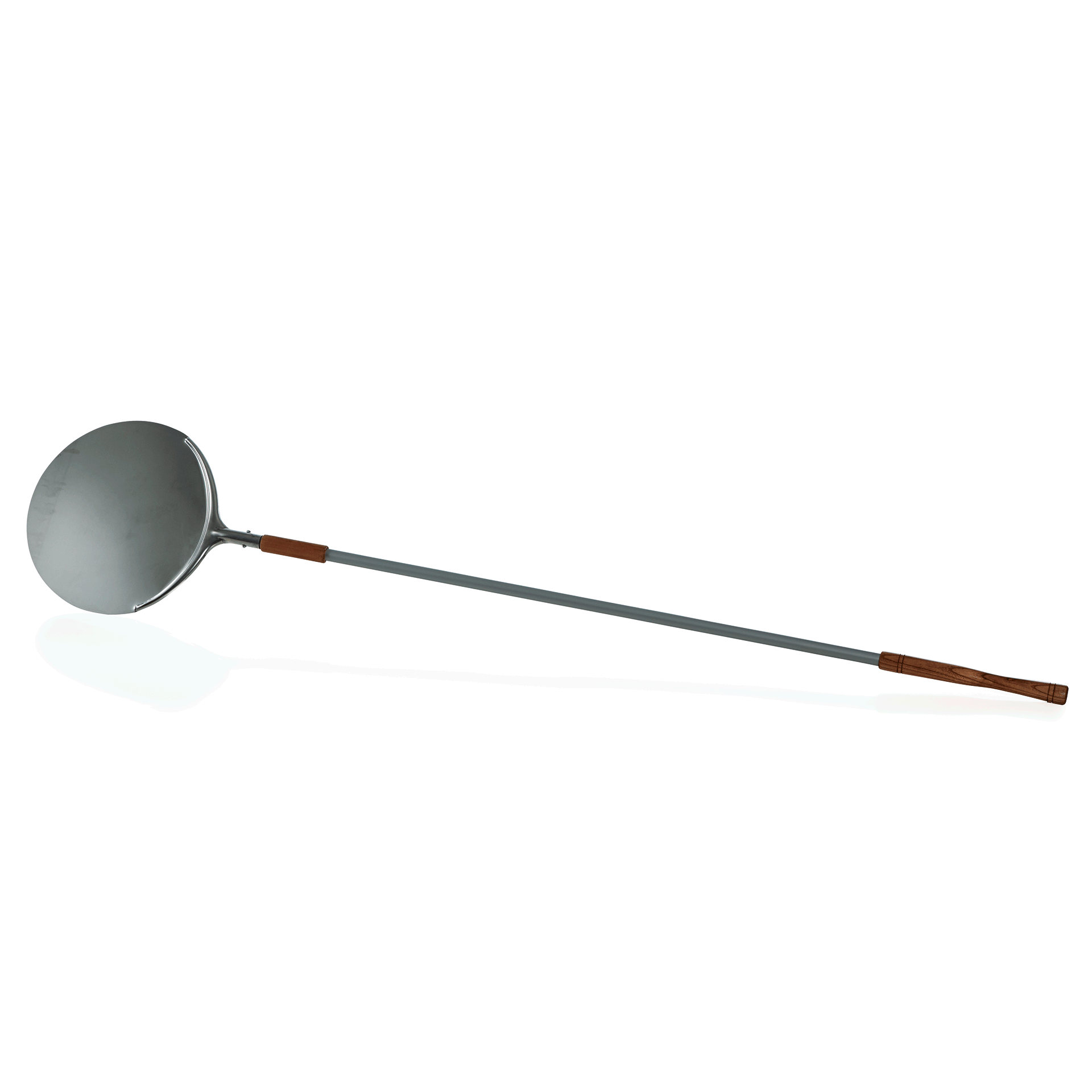 WAS Germany Pizzaschaufel mit beweglichem Holzgriff, Schaufeldurchmesser: 400mm, Länge: 2000mm (2290400)