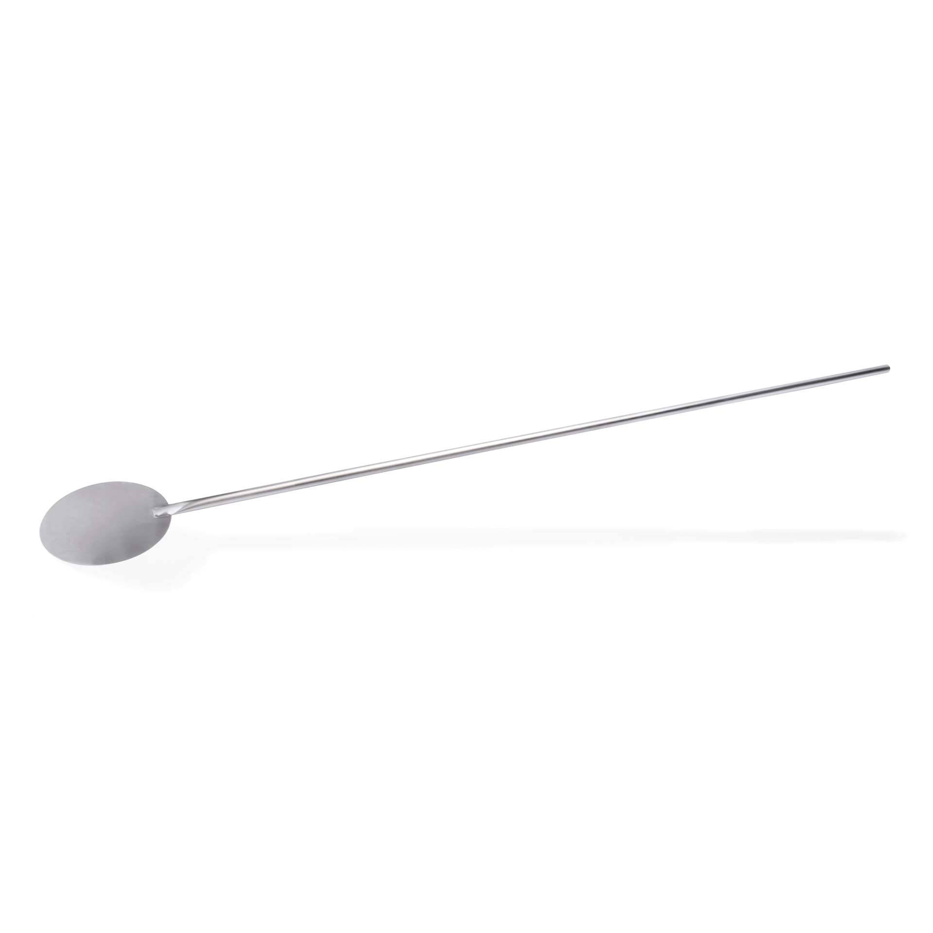 WAS Germany Pizzaschaufel, Chromnickelstahl, Silber, Länge: 110cm, Schaufeldurchmesser 30cm (2293800)