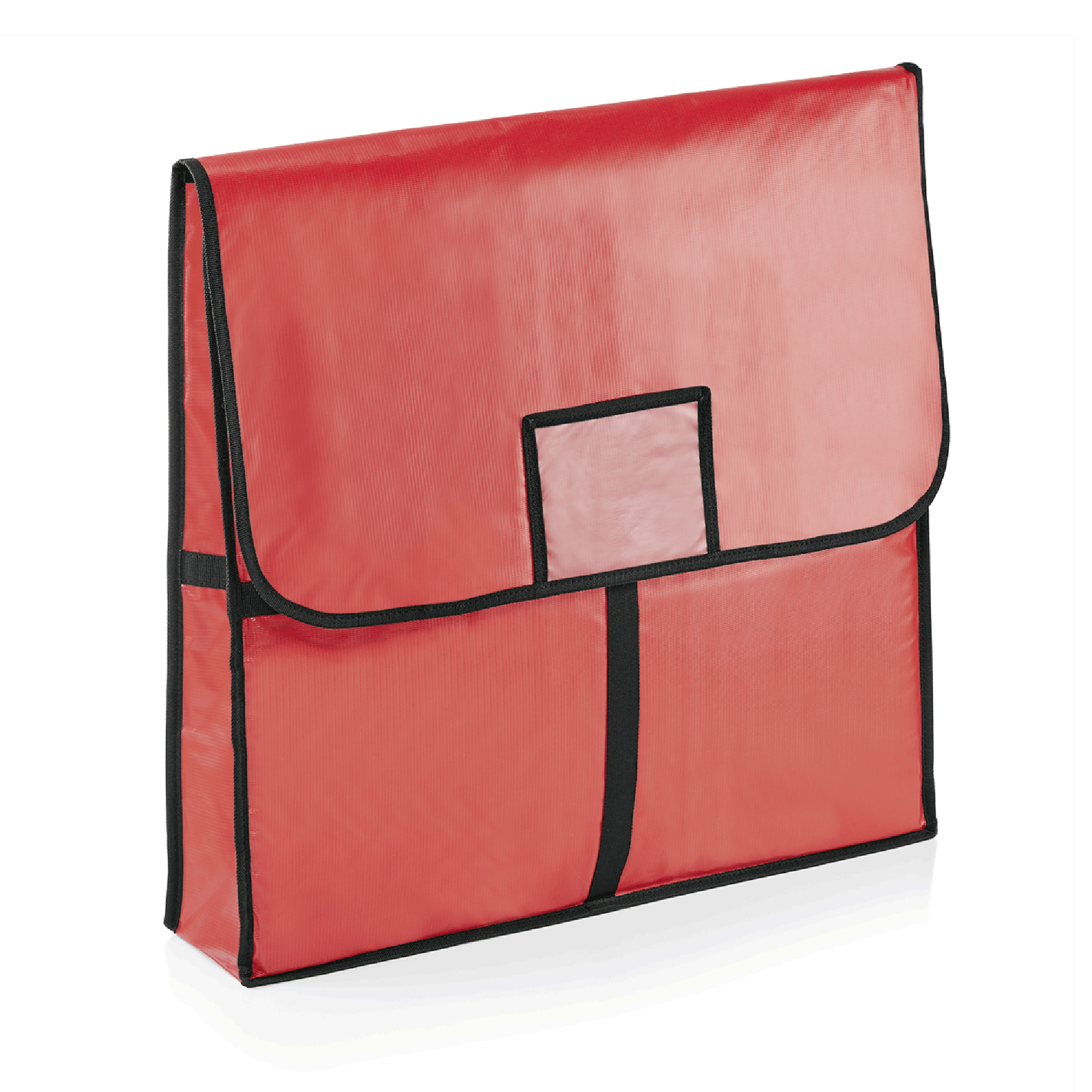 WAS Germany Isoliertasche (Für 2 Pizzen), Kunststoff und Aluminium, Rot, 58x58x11cm (2297552)