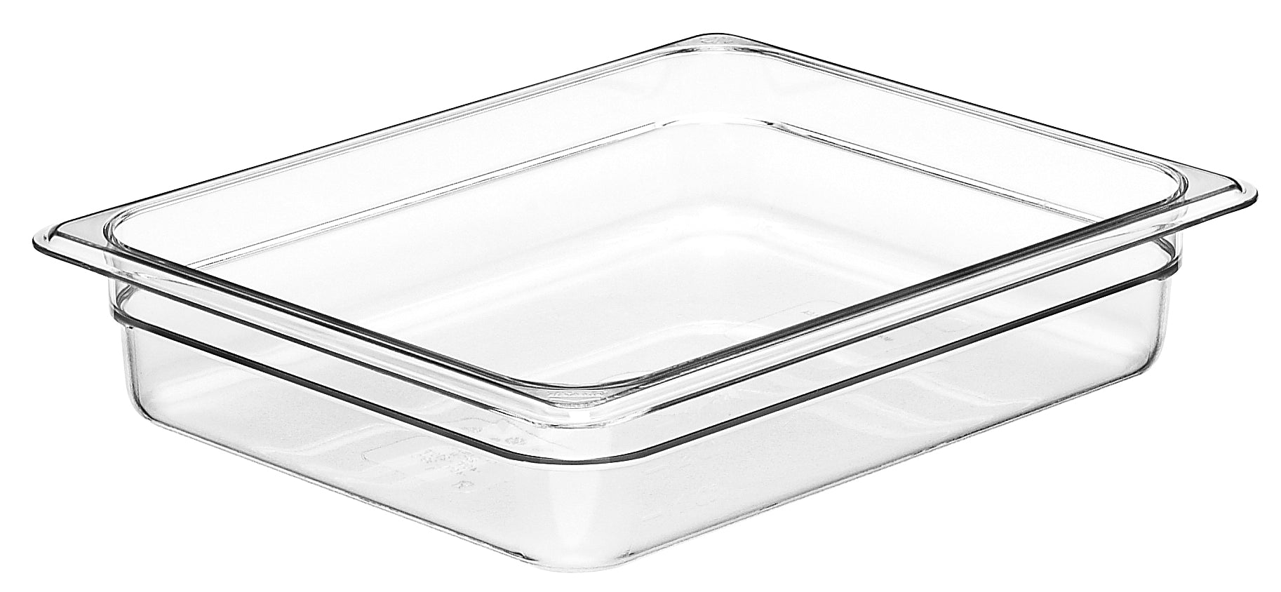Cambro Camwear® Polycarbonat Gastronorm GN-Behälter GN1/2-65mm, Durchsichtig, 6 Stück im Karton - 22CW135