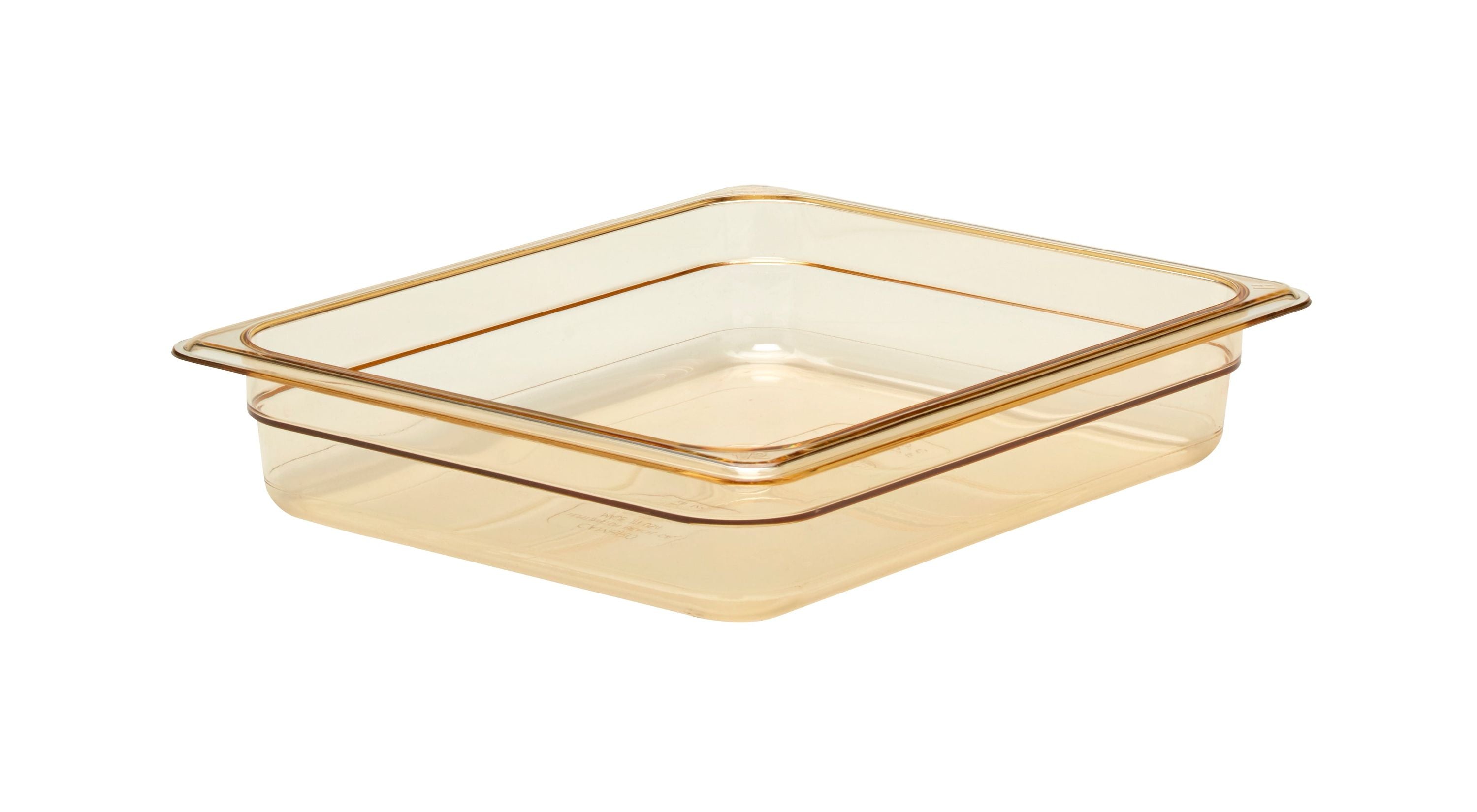 Cambro H-PAN™ Hitzebeständige Gastronorm GN-Behälter GN1/2-65, Bernstein, 6 Stück im Karton - 22HP150