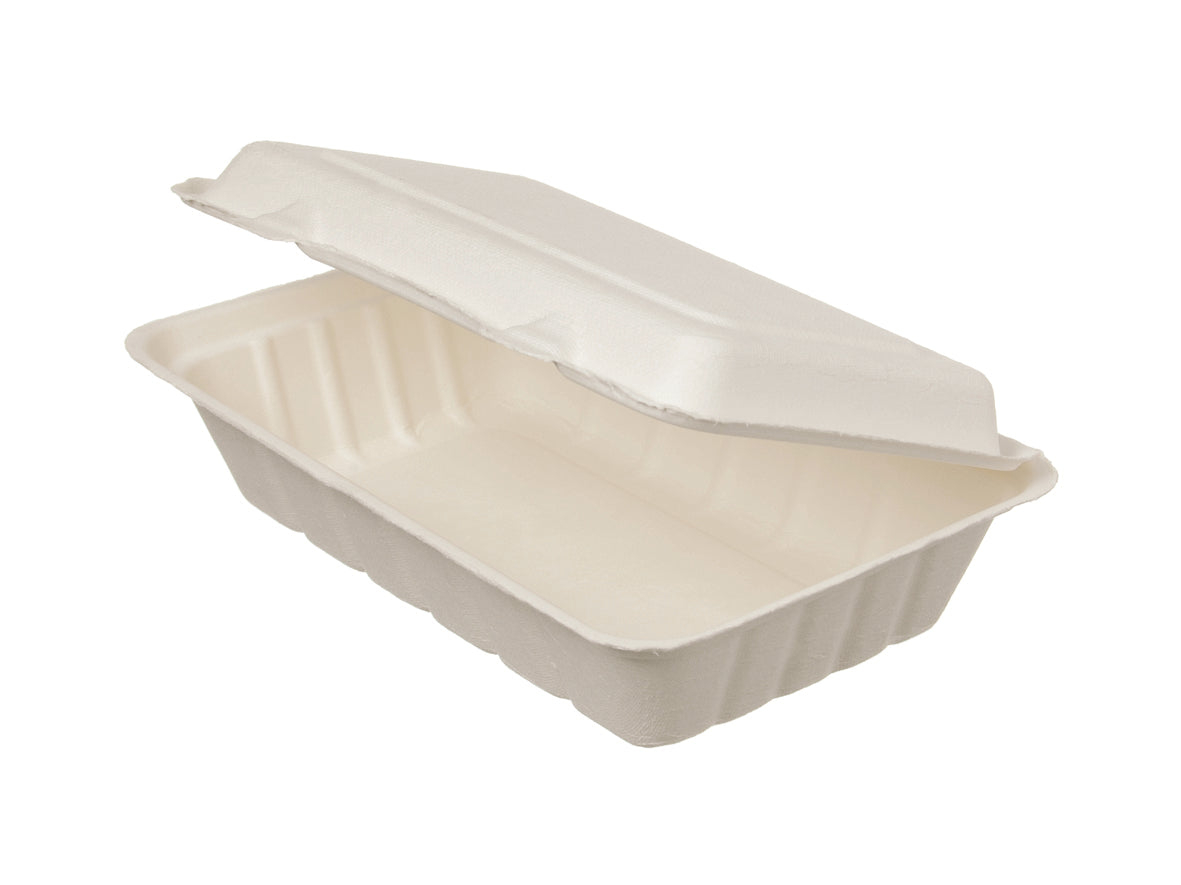 Gude 50x WH-LUNCHBOX GROß BAGASSE S01008