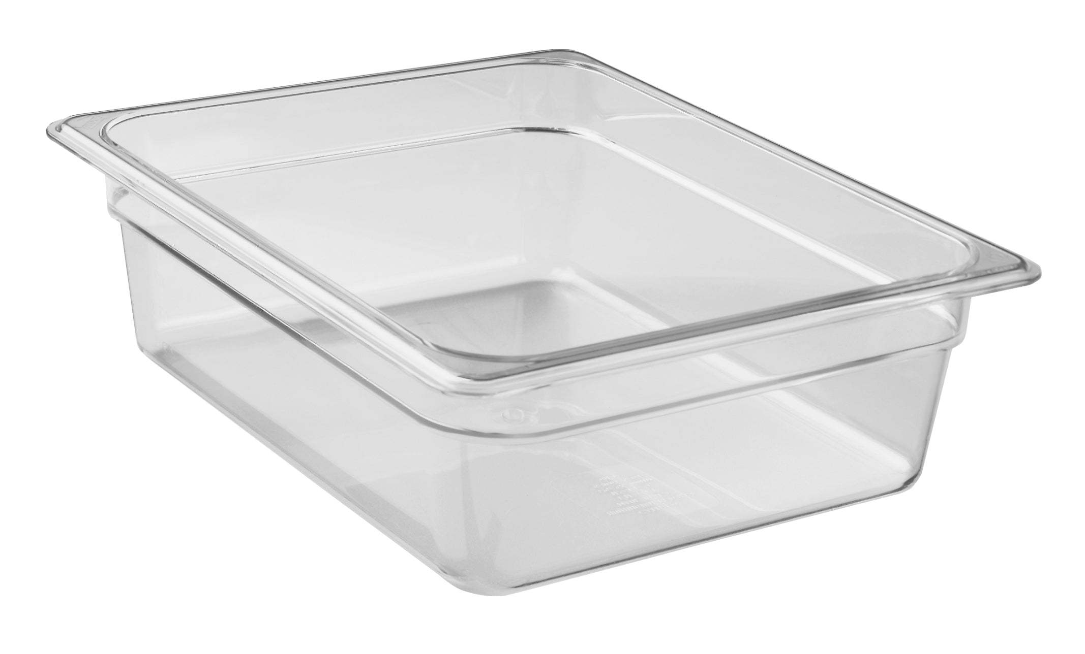 Cambro Camwear® Polycarbonat Gastronorm GN-Behälter GN1/2-100mm, Durchsichitg, 6 Stück im Karton - 24CW135