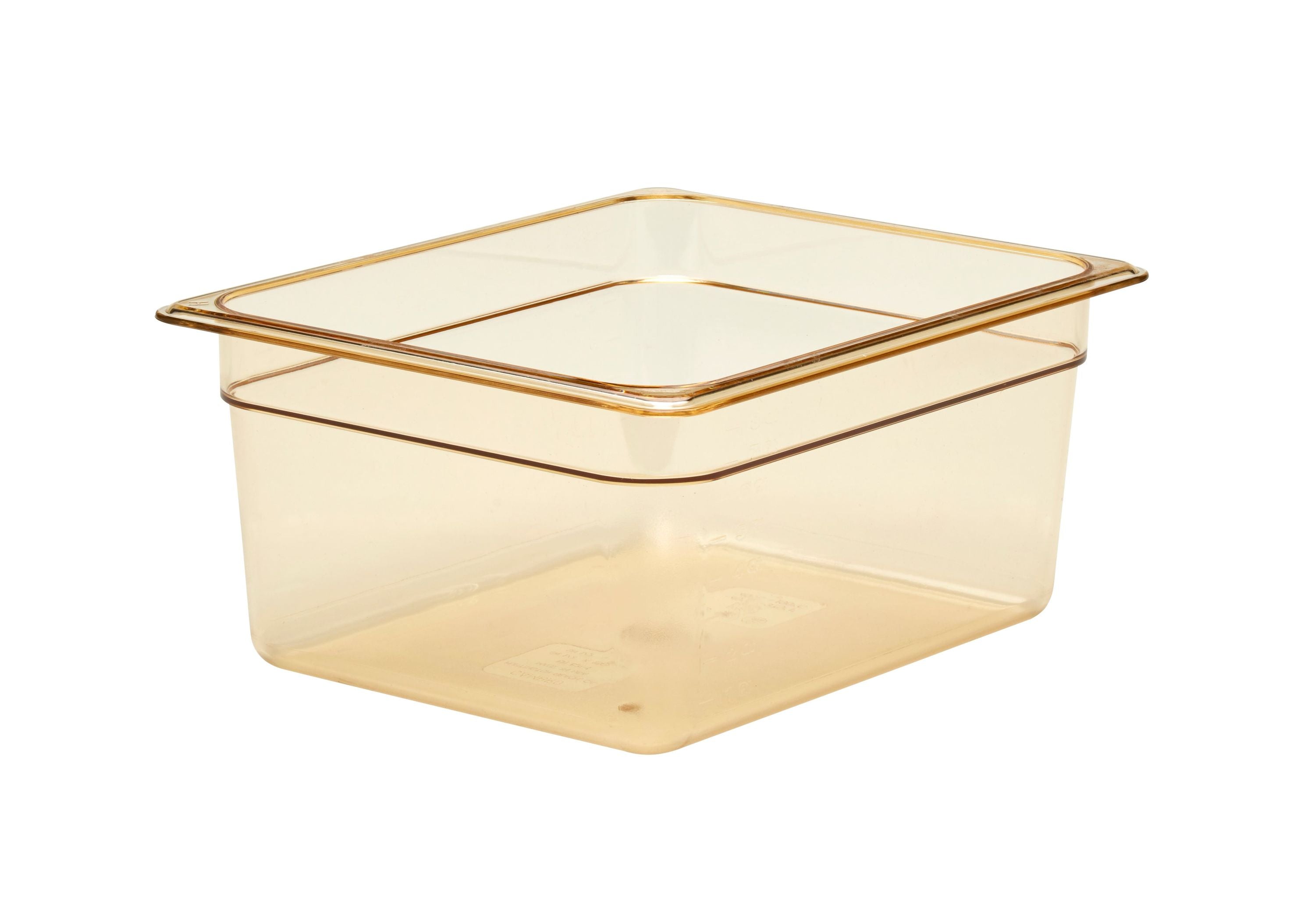 Cambro H-PAN™ Hitzebeständige Gastronorm GN-Behälter GN1/2-150, Bernstein, 6 Stück im Karton - 26HP150