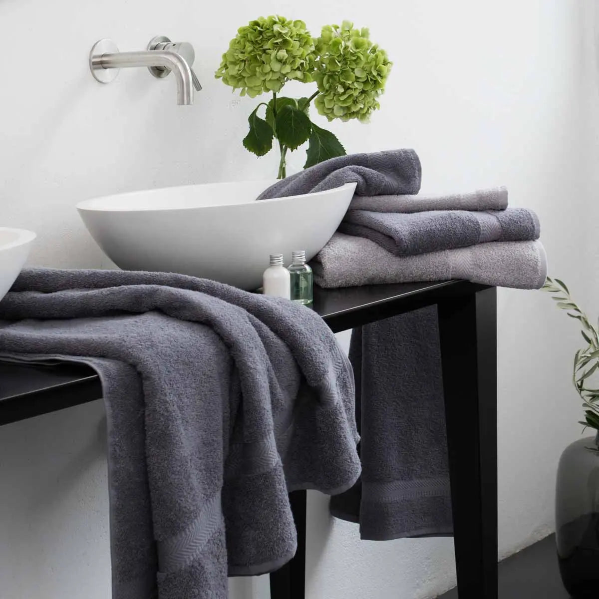 FBF Handtuch, Baumwolle, Serie: Imperial, Weiß, 50x100cm