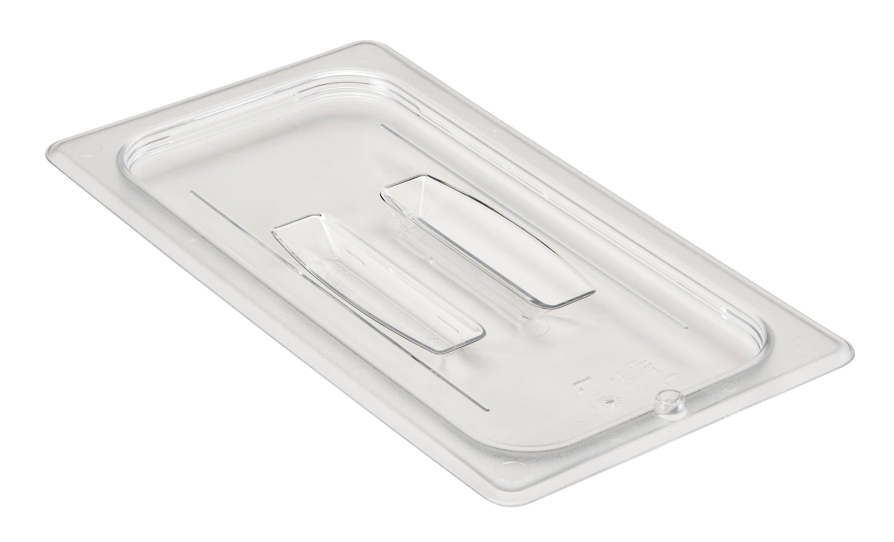 Cambro Camwear® Polycarbonat Gastronorm GN-Behälter -Deckel GN1/3 mit Griff, 6 Stück im Karton - 30CWCH135