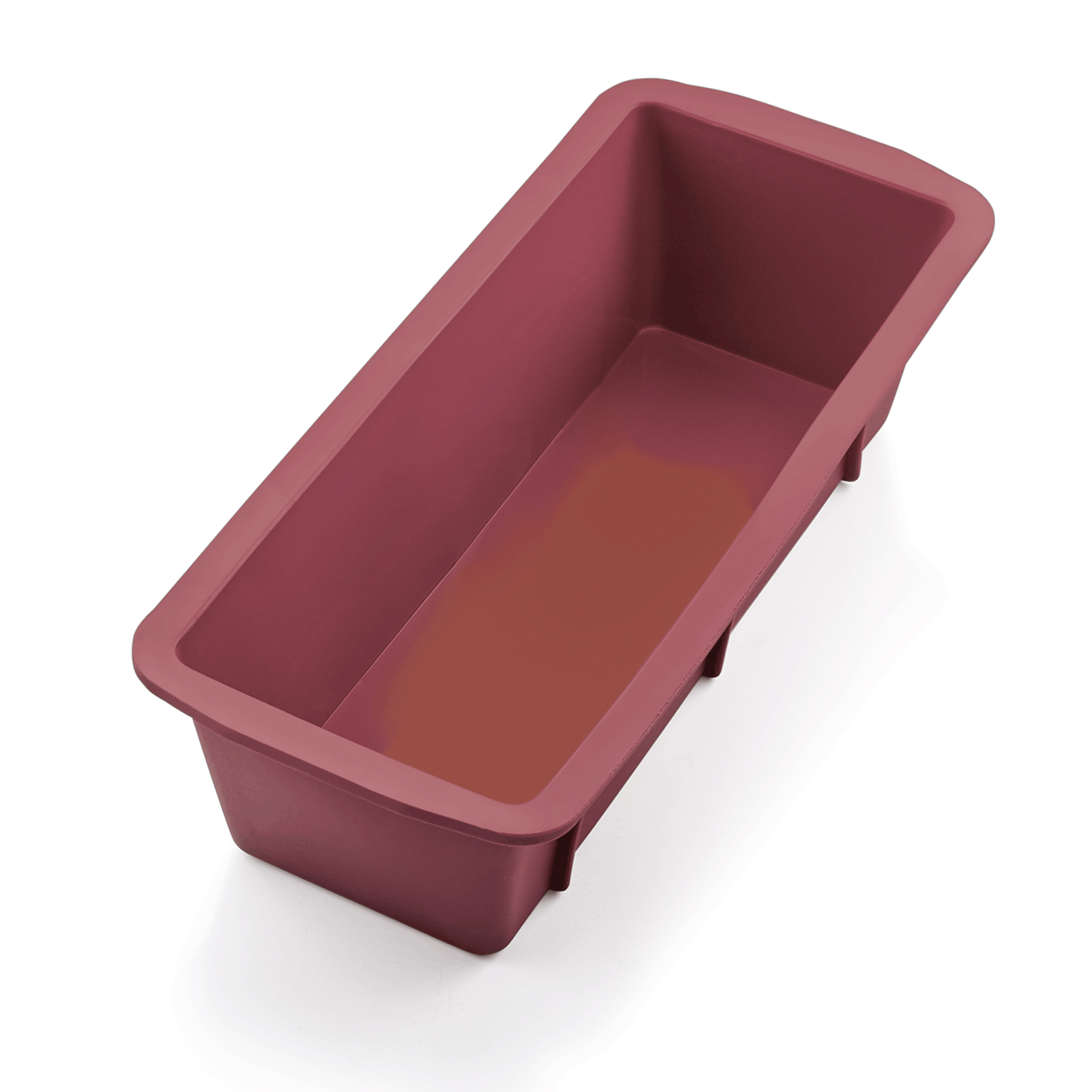 WAS Germany Brot-/Kuchenform, Serie: BAKEFLEX, Silikon, Rot, 26x10x7cm (3177260)