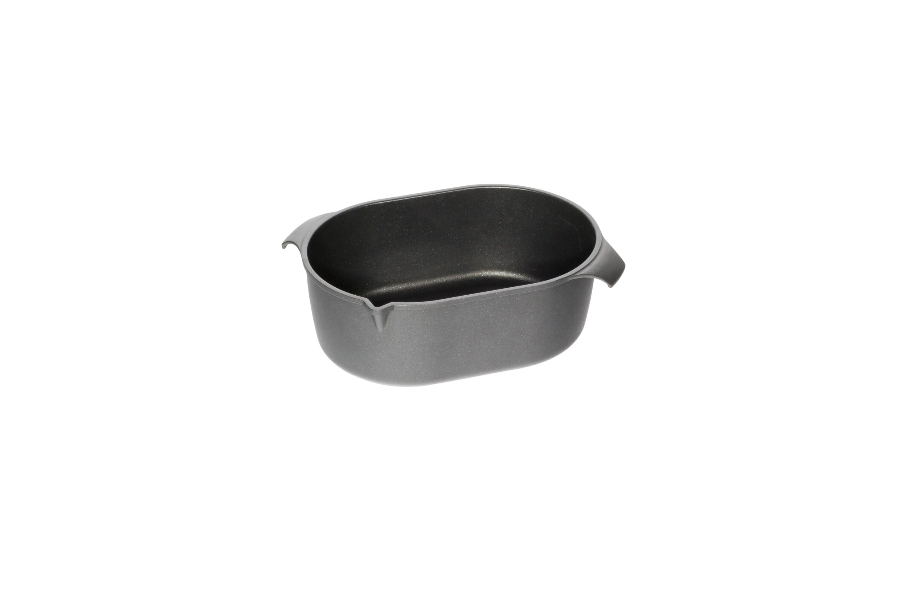 AMT Bräter (Mit Ausgießer), Aluminium, Schwarz, Inhalt: 6L, 32x22x11cm