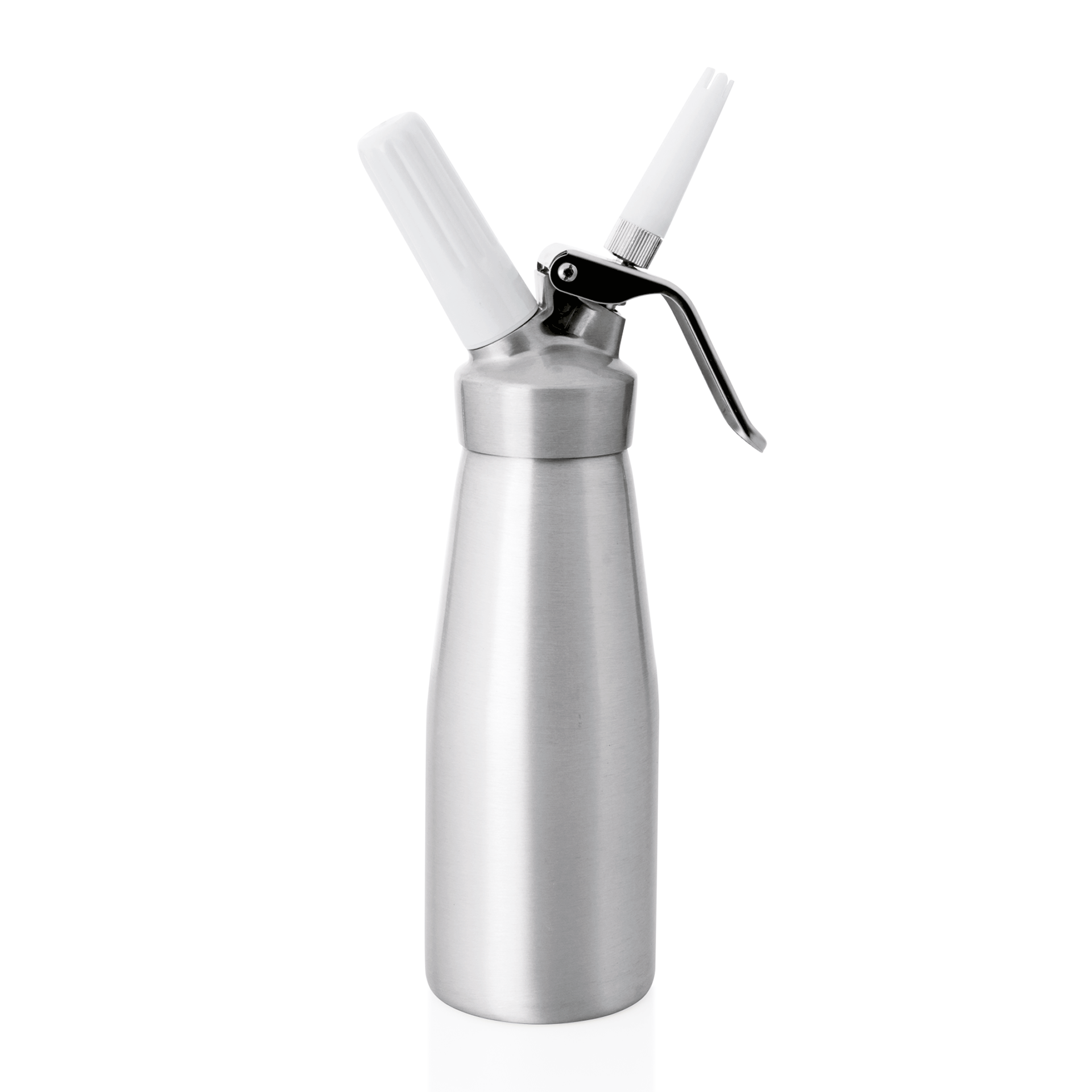 WAS Germany Siphon, 3 Spritztüllen und Reinigungsbürste, 0,5 Liter (3240050)