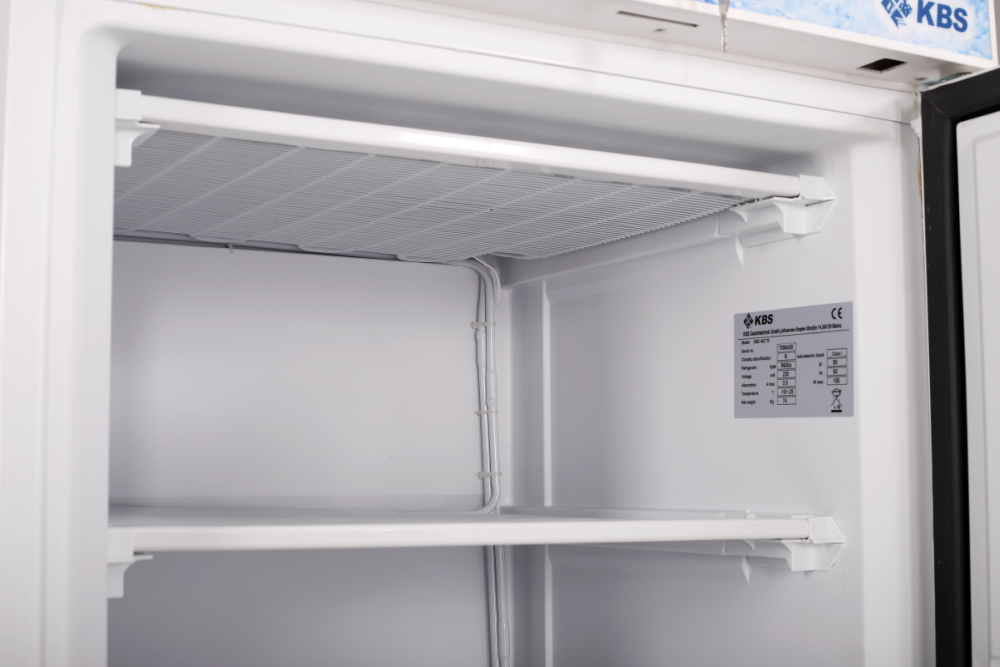 KBS Tiefkühlschrank, Stahl und Kunststoff, Weiß, 0,15kW, 230V, 361L, 600x600x1850mm (402 TK)