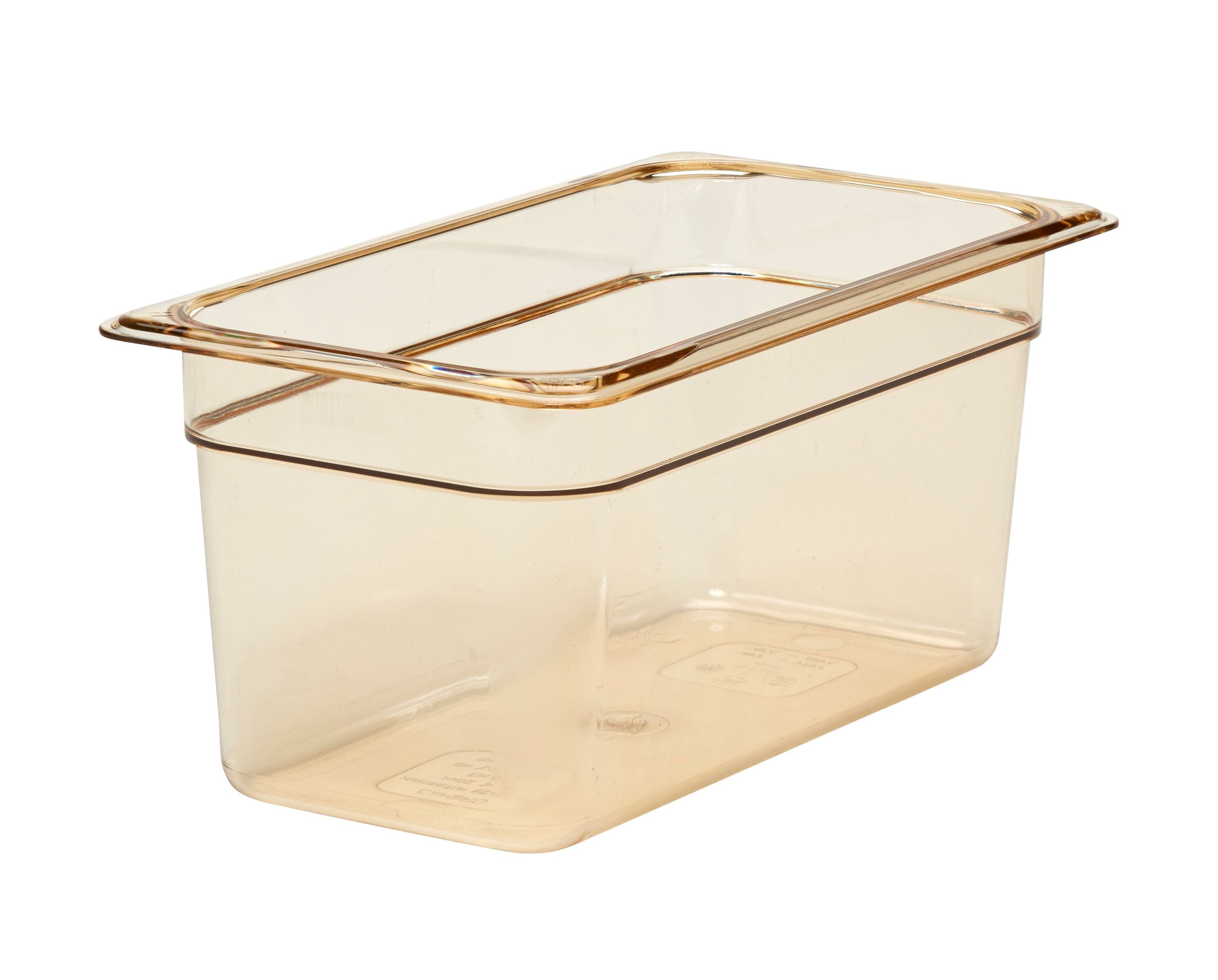 Cambro H-PAN™ Hitzebeständige Gastronorm GN-Behälter GN1/3-150, Schwarz, 6 Stück im Karton - 36HP150