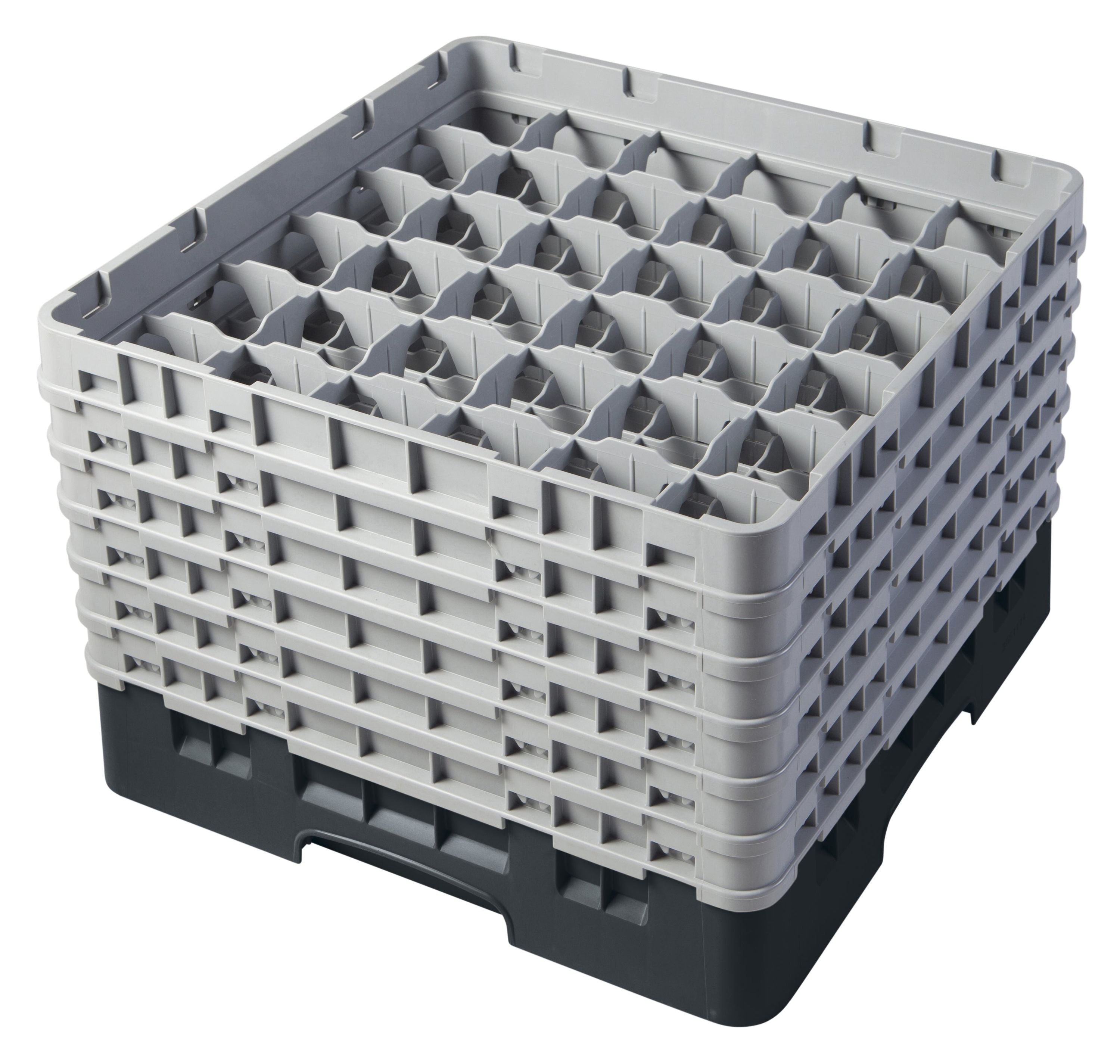 Cambro Camrack® 36-Fächer - Spülkorb mit 6 Extender 500 x 500 x 349 mm, 1 Stück im Karton - 36S1114110