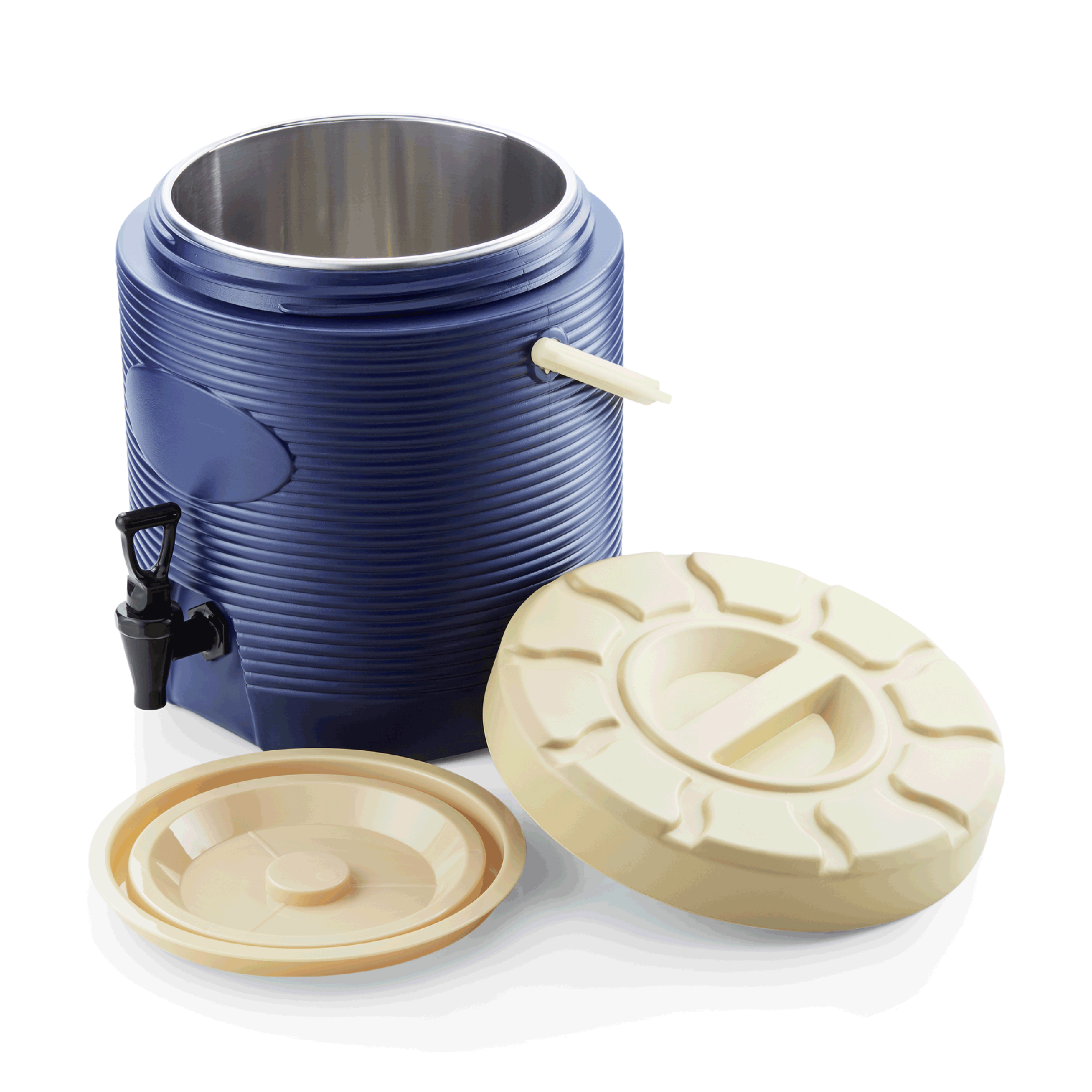 WAS Germany Thermogetränkebehälter, Kunststoff, Blau, Durchmesser:30 cm, Inhalt:17L (3752181)