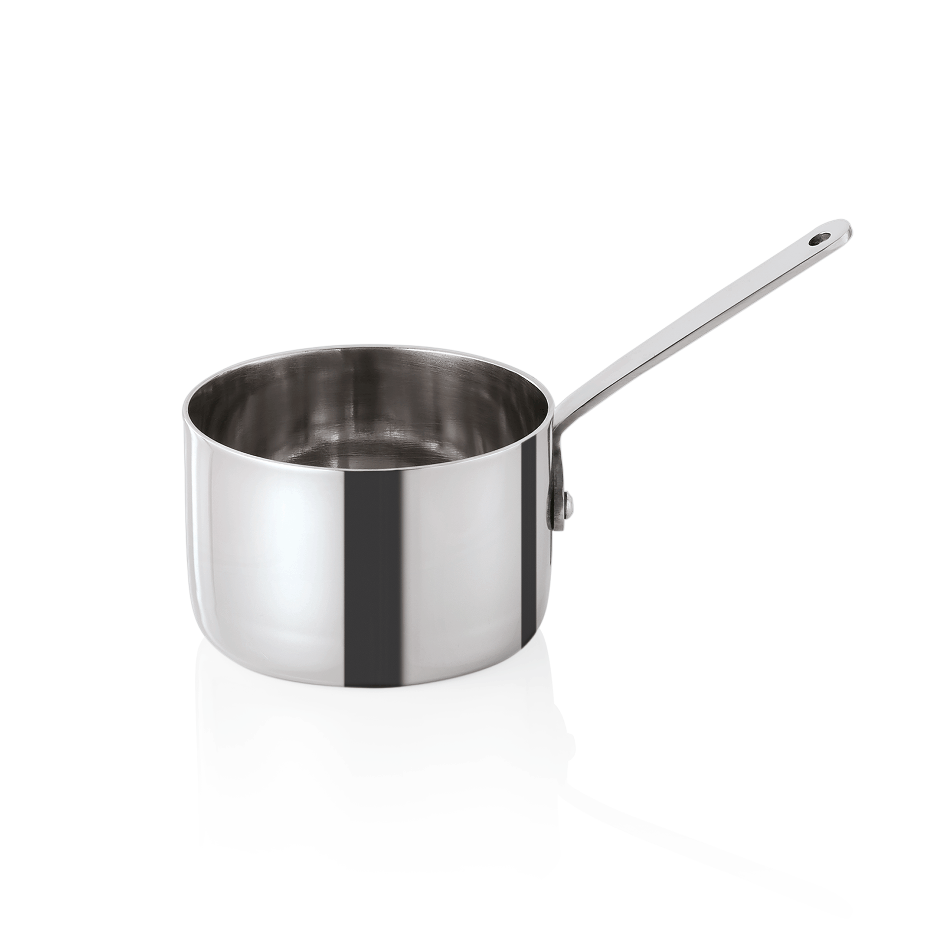 WAS Germany 6x Mini Servierkasserolle Set, 130 ml, Ø 7 cm, Chromnickelstahl  (4036070)