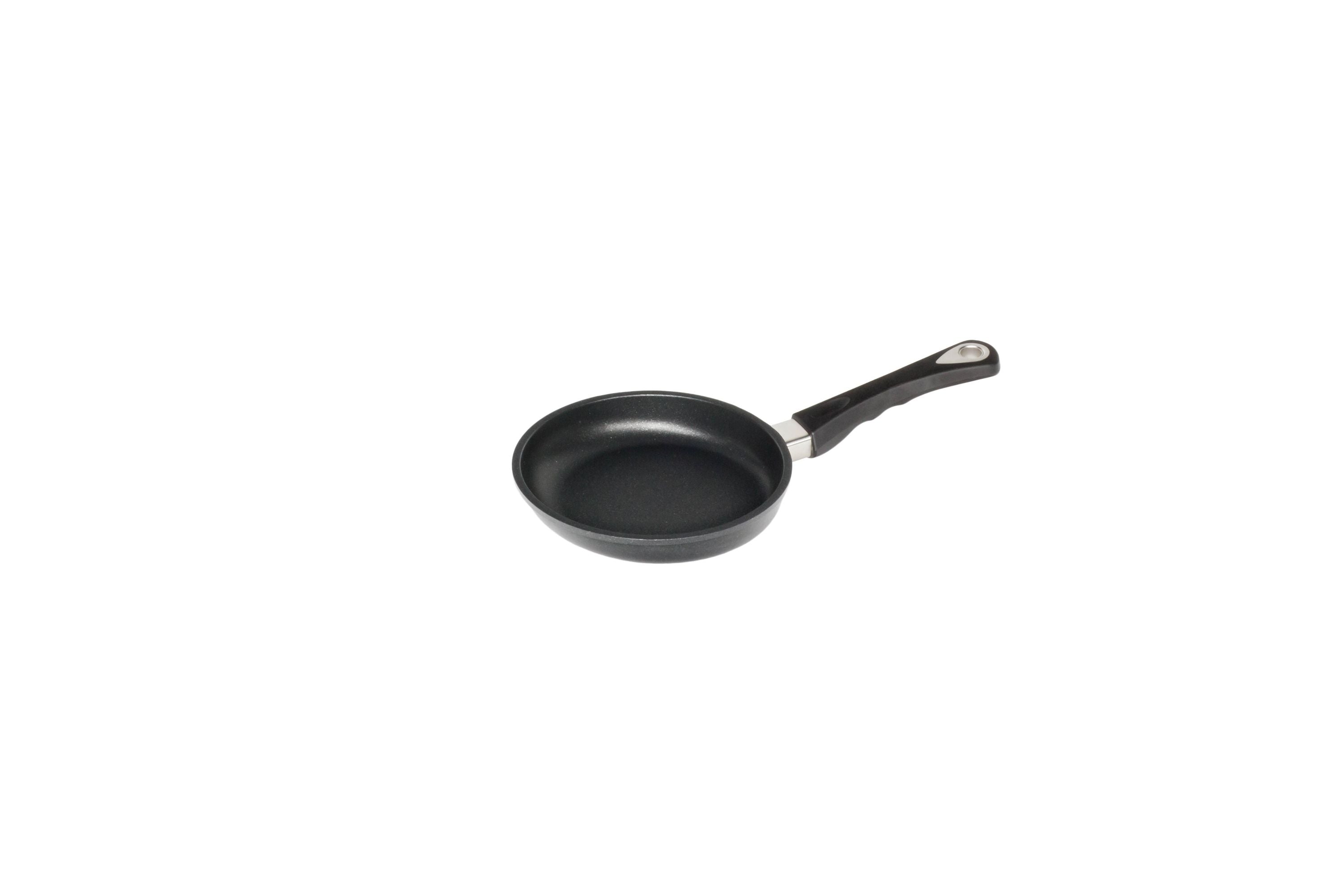 AMT Bratpfanne (Schwenkpfanne), Aluminiumguss, Schwarz, Durchmesser: 20-32cm Höhe: 4cm