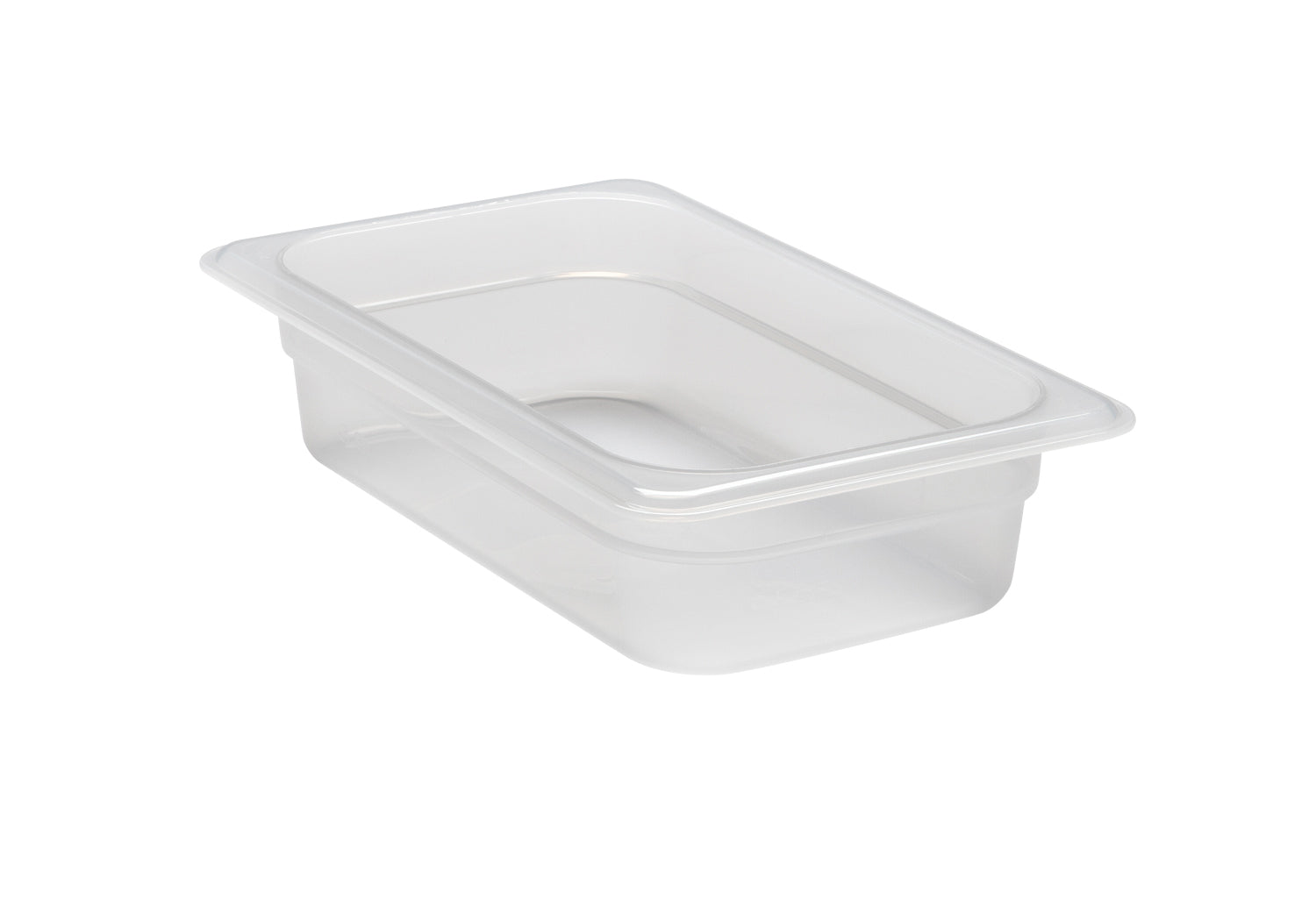 Cambro Lichtdurchlässige Polypropylen Gastronorm GN-Behälter GN1/4-65, 6 Stück im Karton - 42PP190