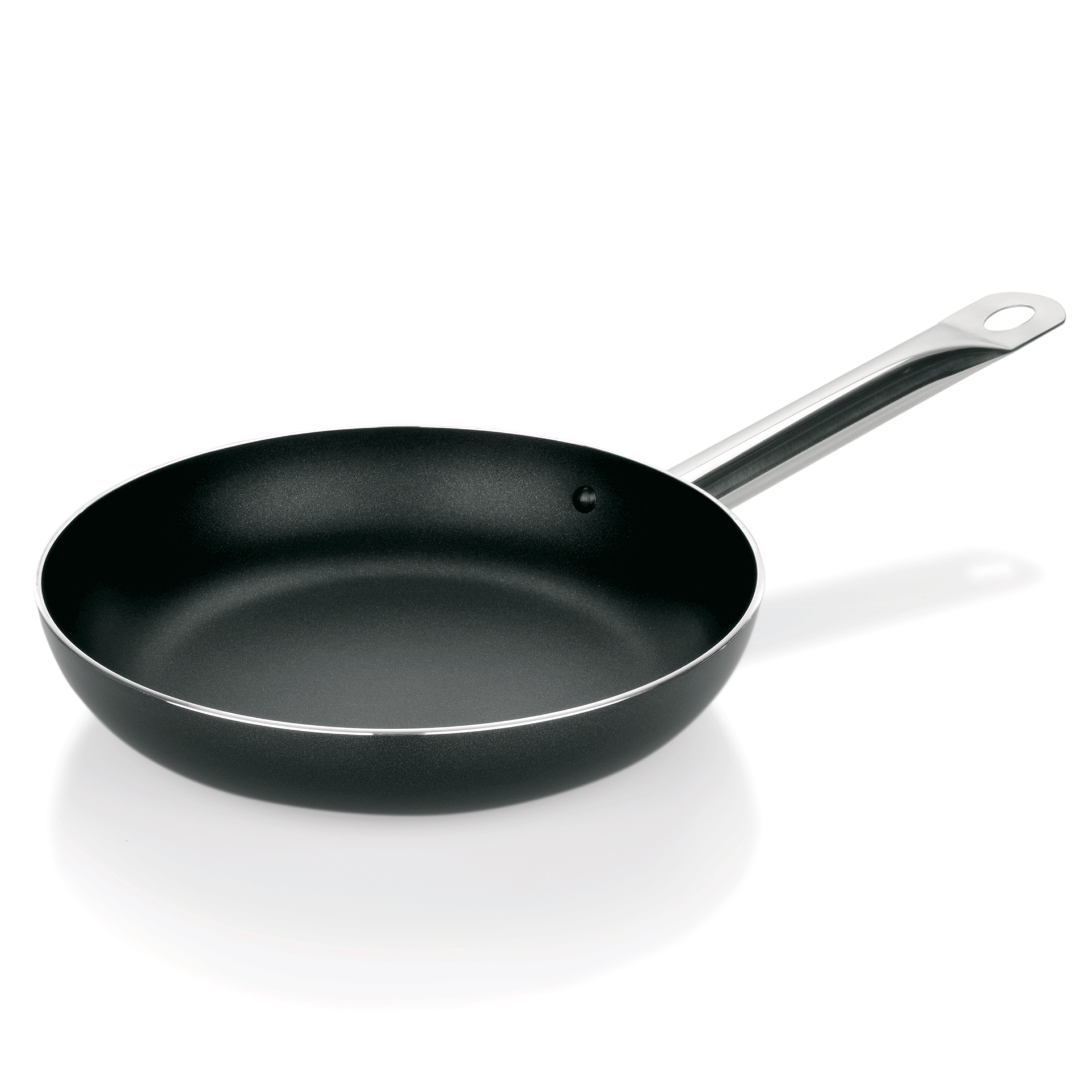 WAS Germany Pfanne (Mit Antihaftbeschichtung), Edelstahl und Aluminium, Durchmesser: 24cm (435240)