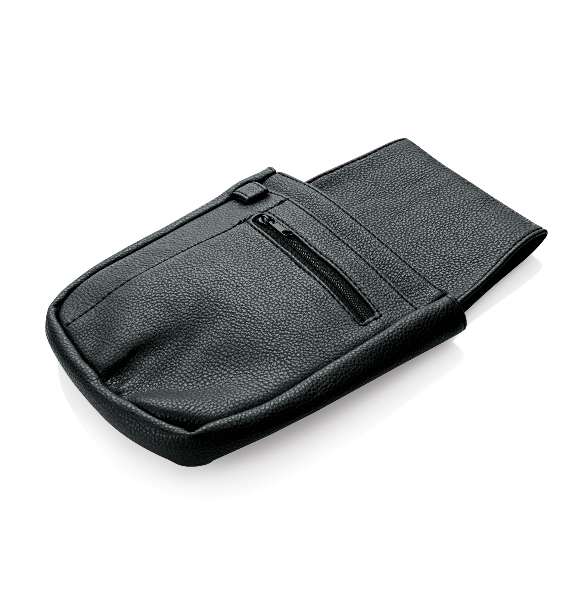 WAS Germany Revolvertasche (mit 3 Fächern), Kunstleder, Schwarz, 24x14,5cm (4401240)