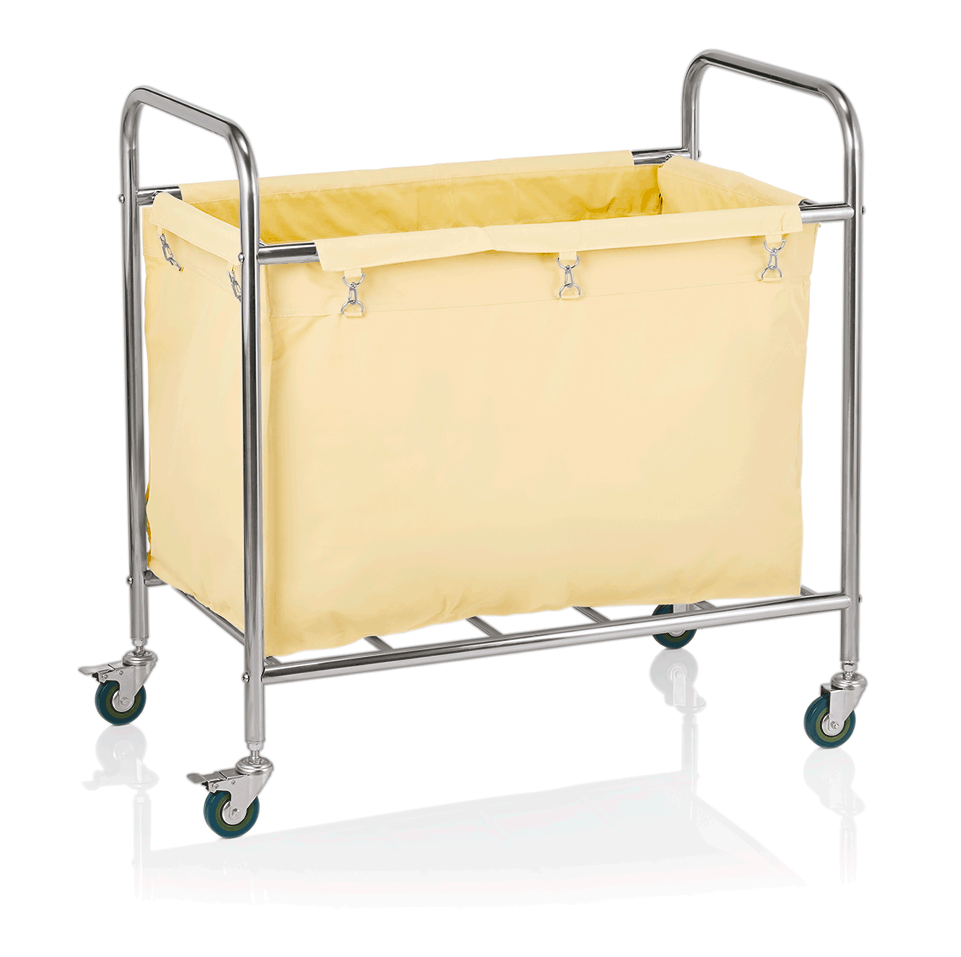 WAS Germany Wäschewagen, Edelstahl, Inhalt: 220L, 90x55x90cm (4421004)