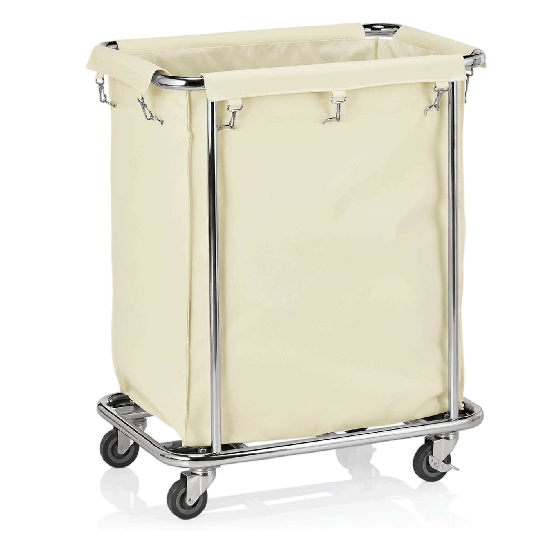 WAS Germany Ersatzwäschesack (Für Wäschewagen, MH103482), Nylon, Beige, 60x35x75cm (4421105)