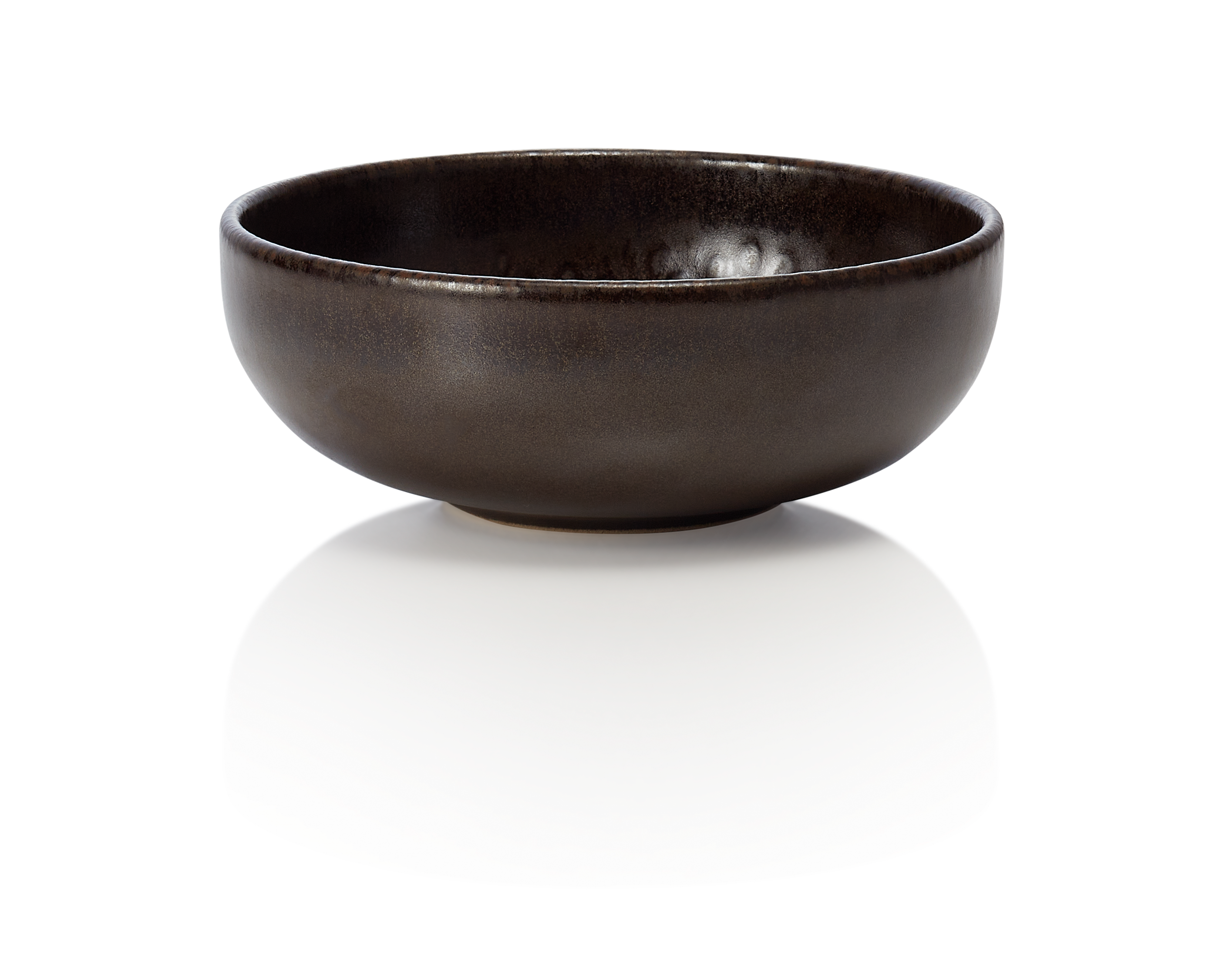 WAS Germany 6x Schale Set ROCKZZERO, Steinzeug, Metallic Brown, tief, Durchmesser:12cm, Inhalt:0,2L (452003012)