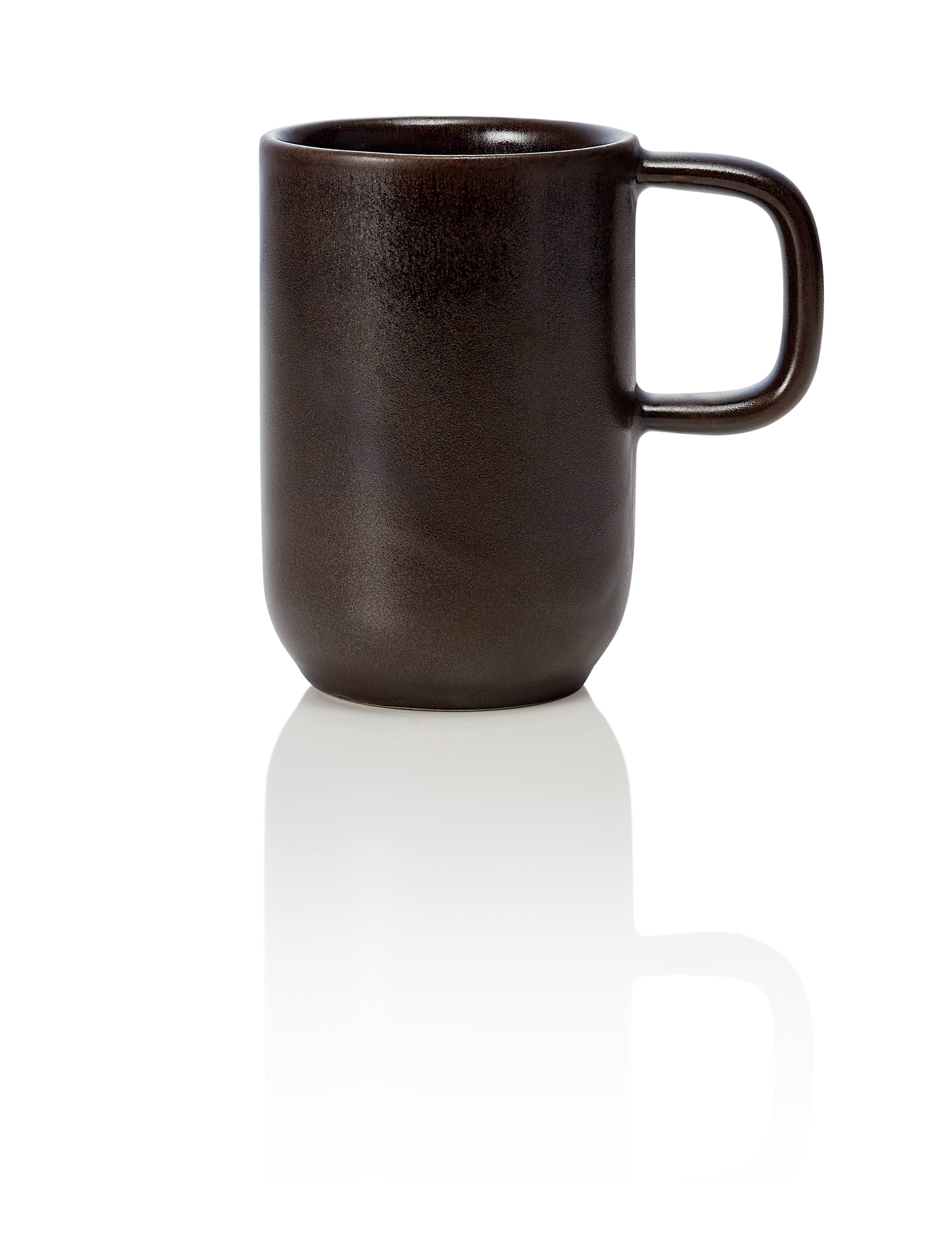 WAS Germany 6x Becher, Steinzeug, Braun, Serie: ROCKZZERO, Inhalt: 370ml (452006037)
