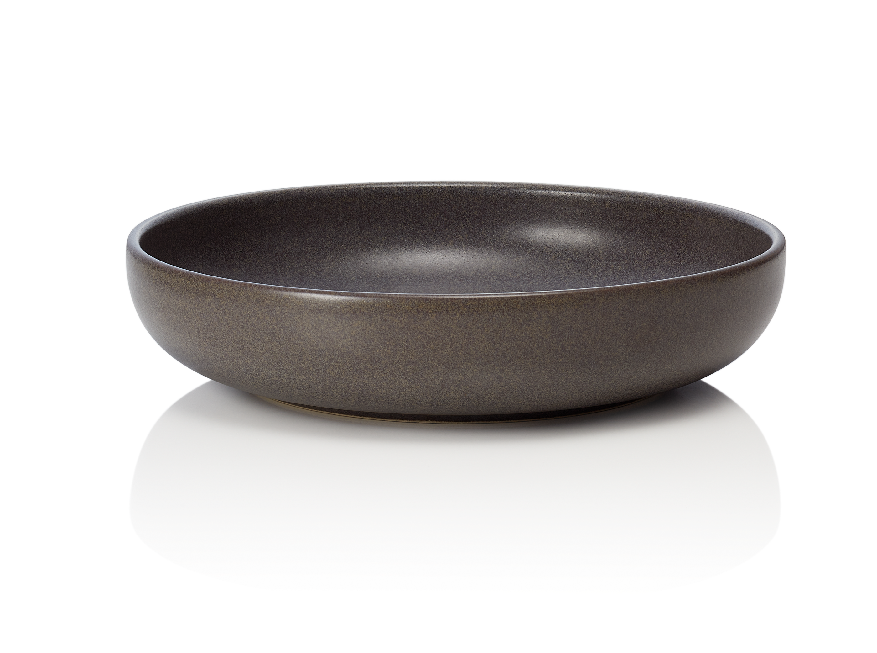 WAS Germany 6x Schale Set ROCKZZERO, Steinzeug, Stone Grey, tief, Durchmesser:22cm, Inhalt:0,8L (452203022)
