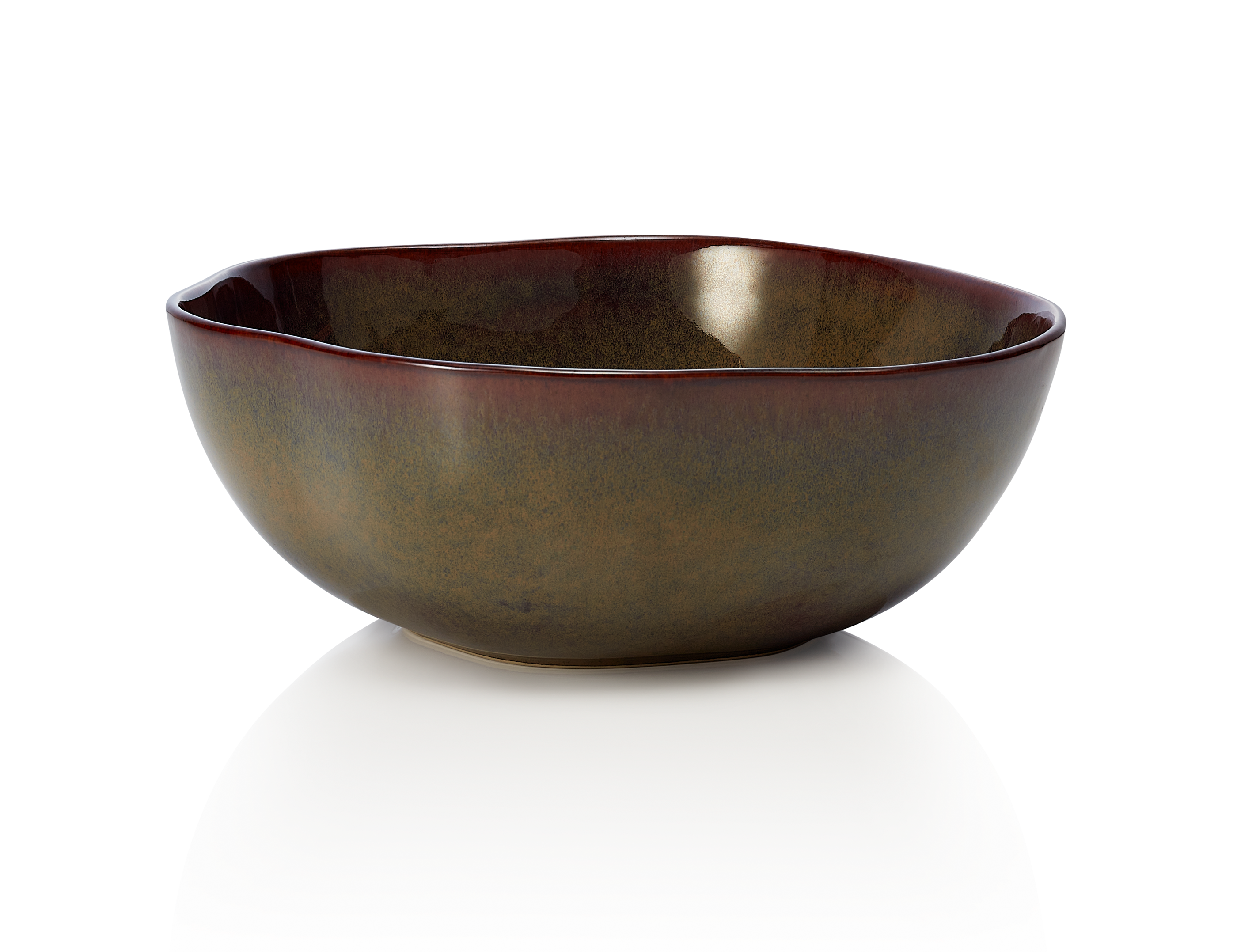 WAS Germany Schale, Steinzeug, Amazonas, Serie: ROCKZZERO ORGANIC AMAZONAS, Durchmesser: 28cm (462103028)
