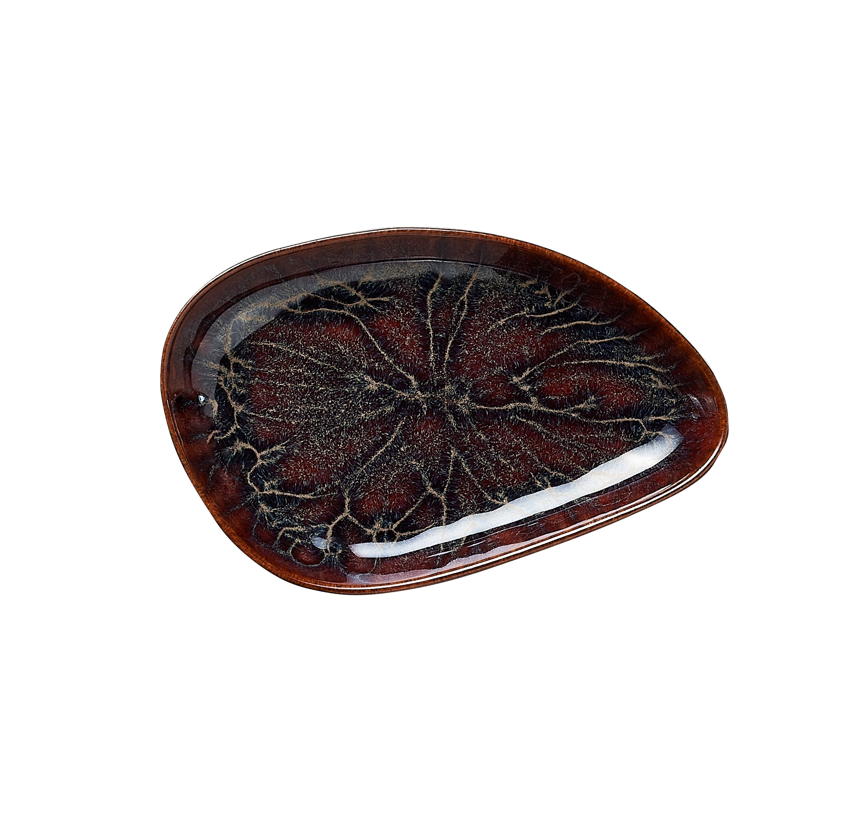 WAS Germany 6x Snackteller, Steinzeug, Amazonas, Serie: ROCKZZERO ORGANIC AMAZONAS, 4,5x9,5cm (462107015)