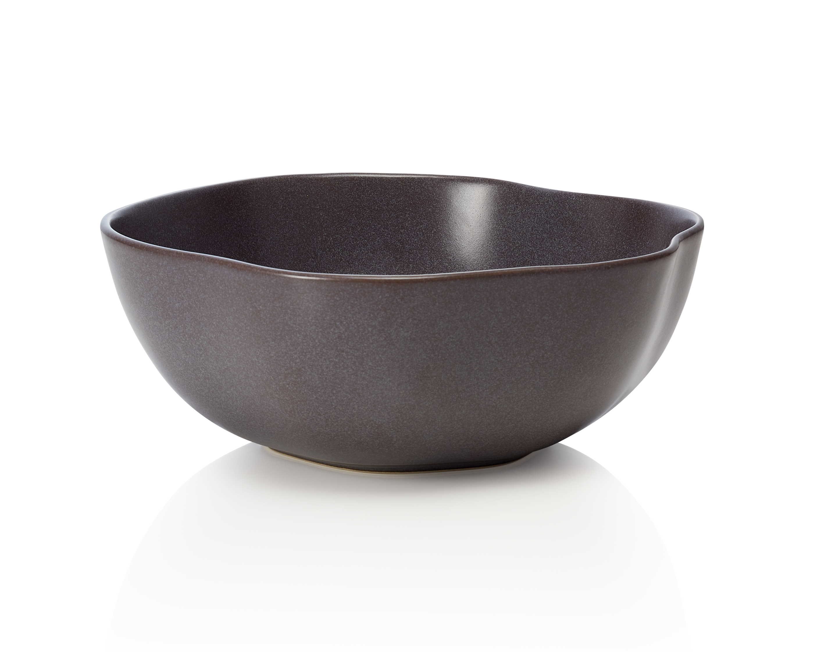 WAS Germany Schale (Tiefe Ausführung), Steinzeug, Stone Grey, Serie: ROCKZZERO ORGANIC, Durchmesser: 28cm (462203028)