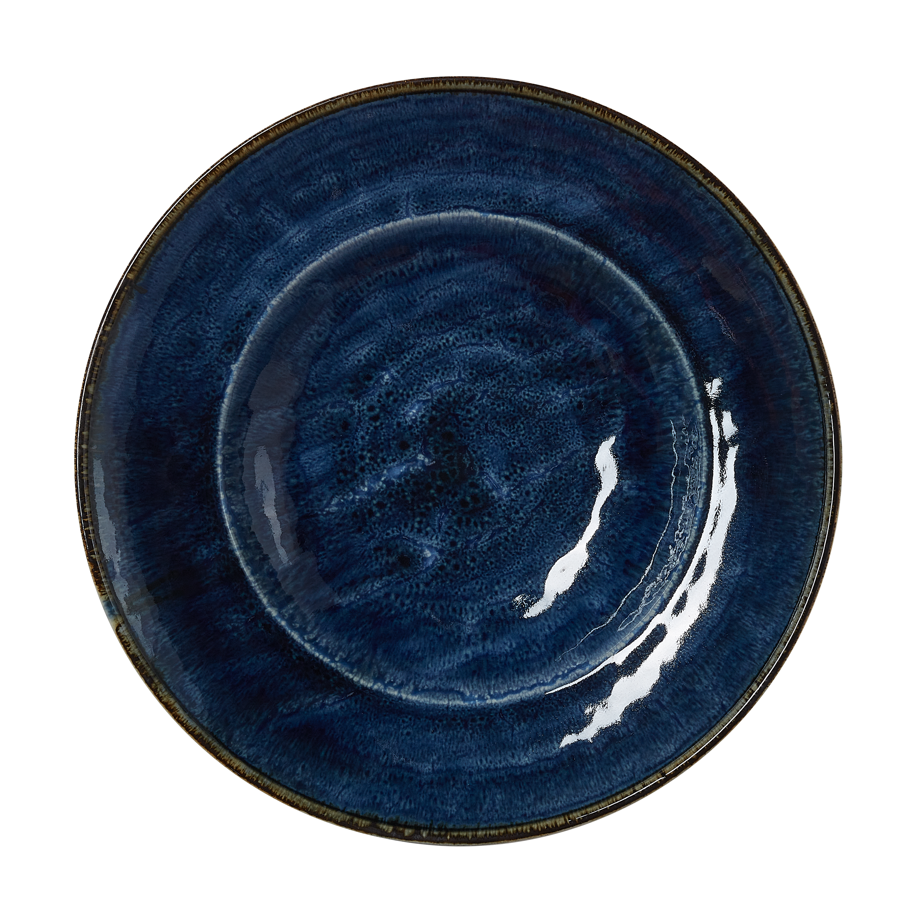 WAS Germany 6x Pastateller Set VIDA DARK OCEAN, tief, Ø 27,5 cm, dark ocean, Porzellan (4881425)